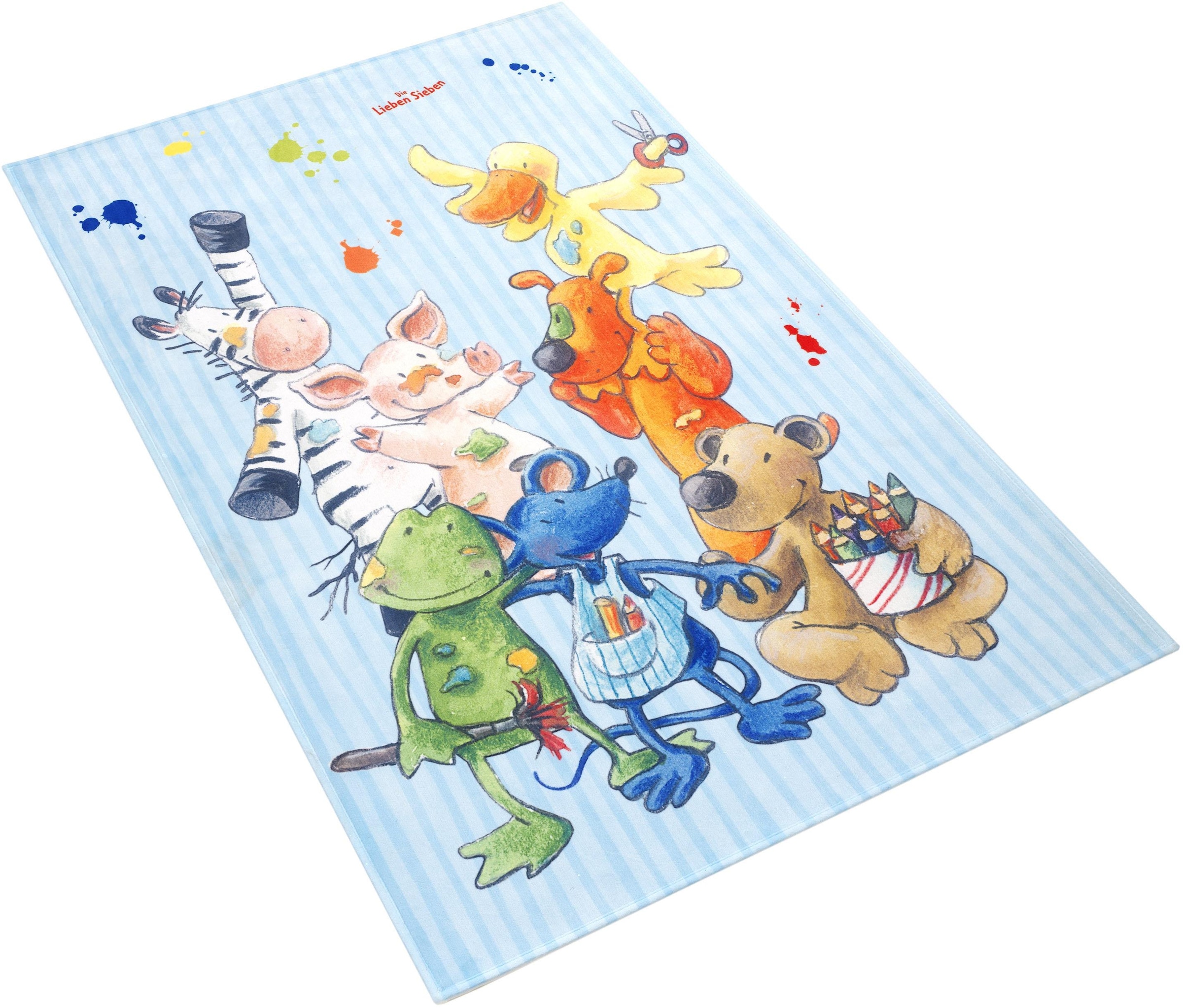 Die Lieben Sieben Kinderteppich »LS-211« rechteckig 6 mm...