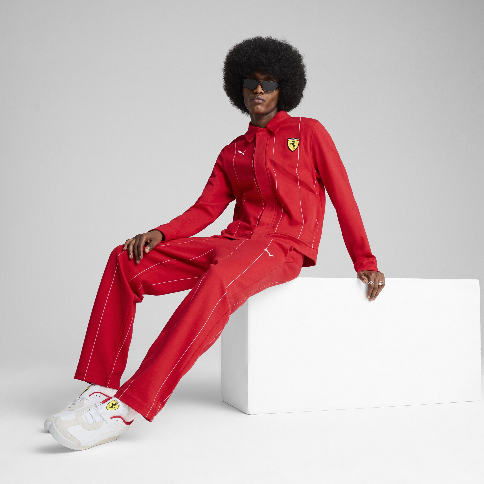 PUMA Sweatjacke »Scuderia Ferrari HP Race Premium Jacke Herren«