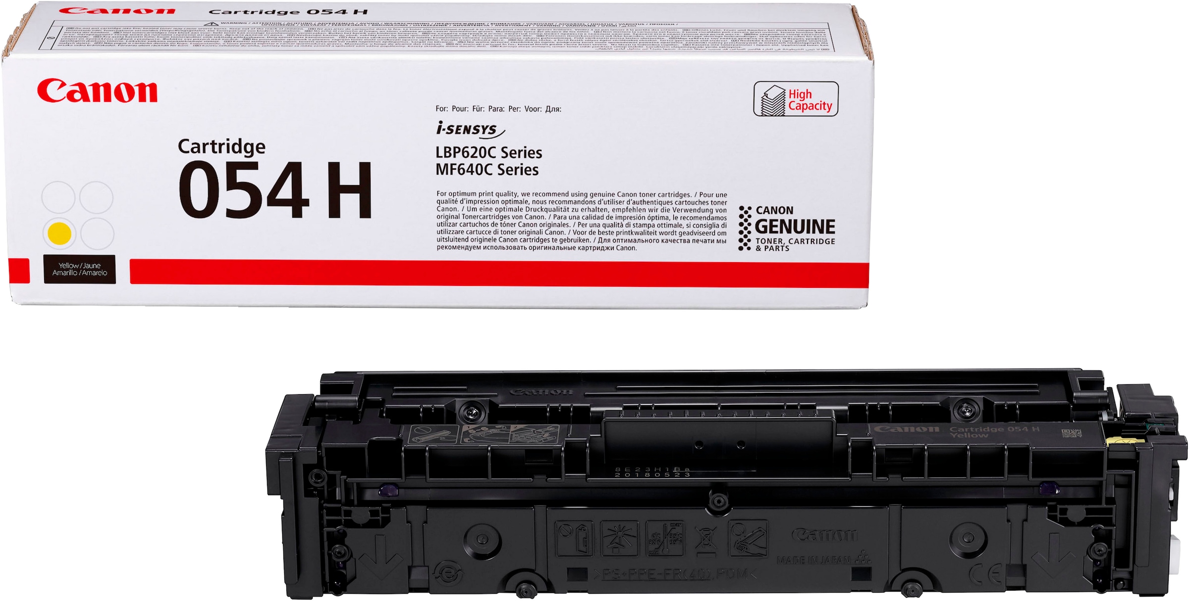 CANON Tonerpatrone "054 Toner-Cartridge", gelb, Tonerpatronen