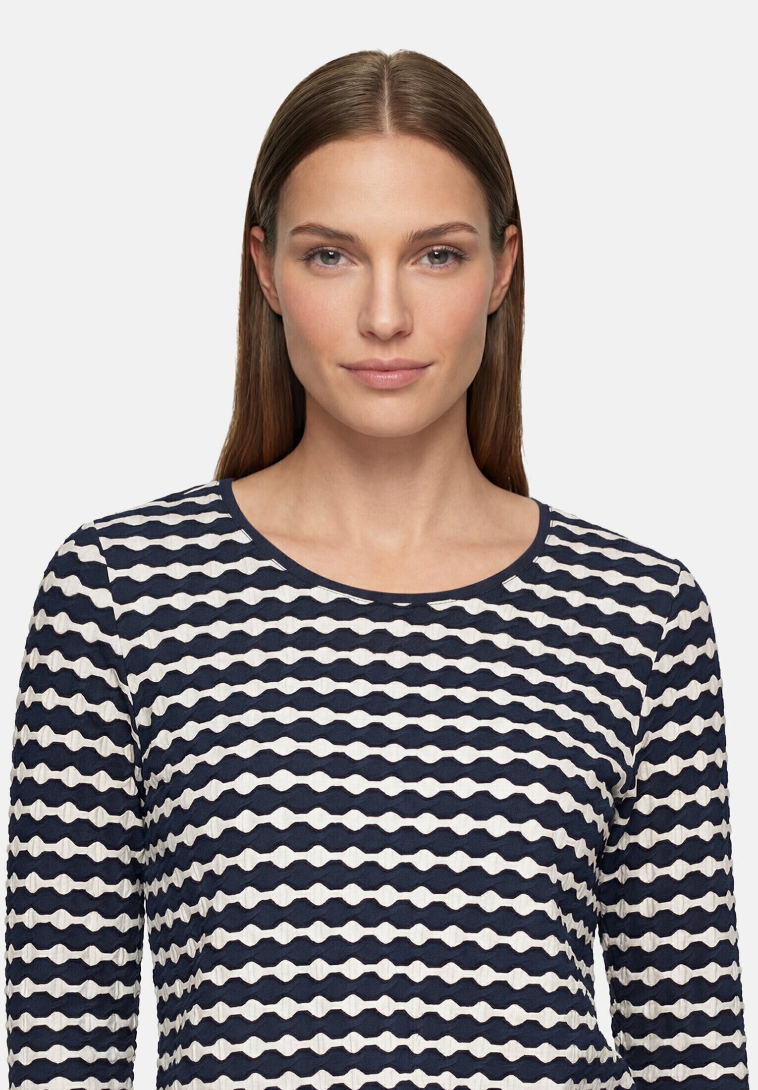 Betty Barclay 3/4-Arm-Shirt »Damen mit Rundhalsausschnitt« 1 Stk. Material
