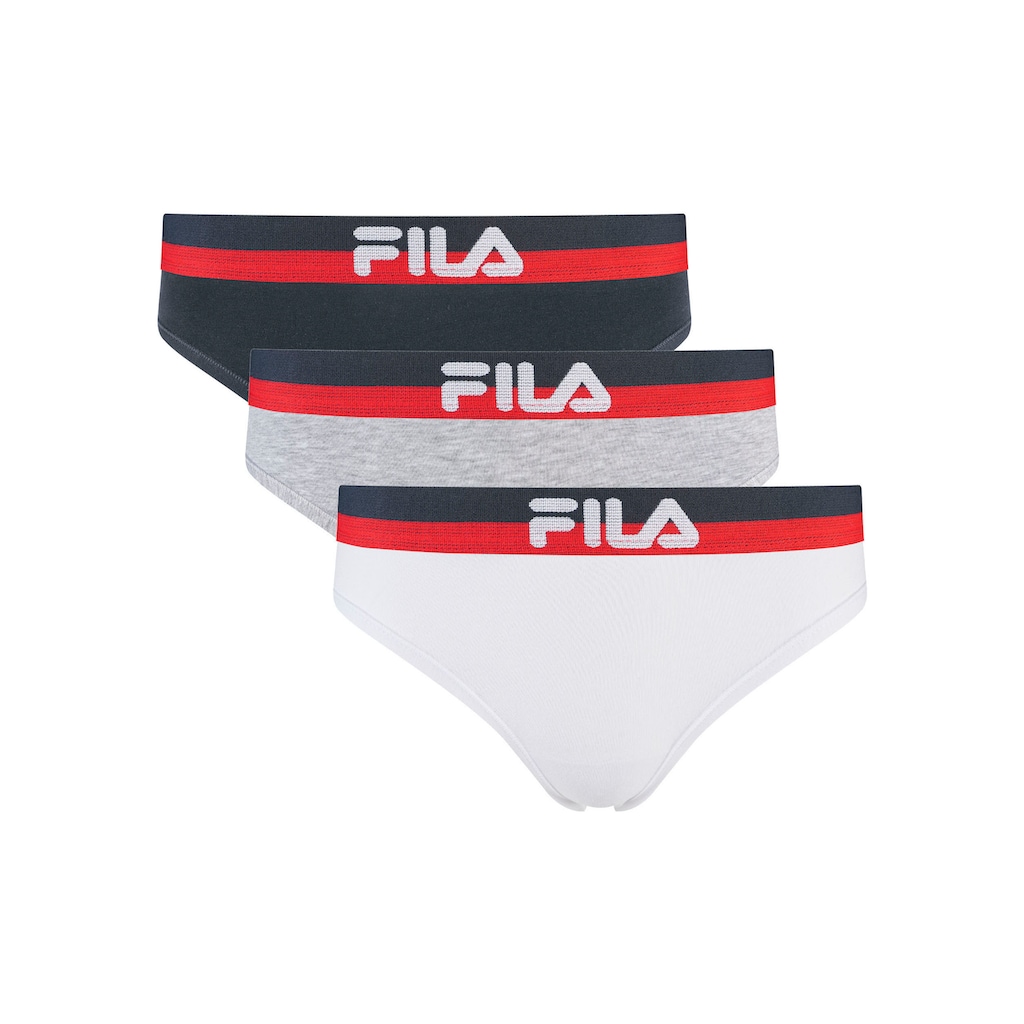 Fila Slip (Packung 3 St.) mit elastischem Logobund Woman Culotte