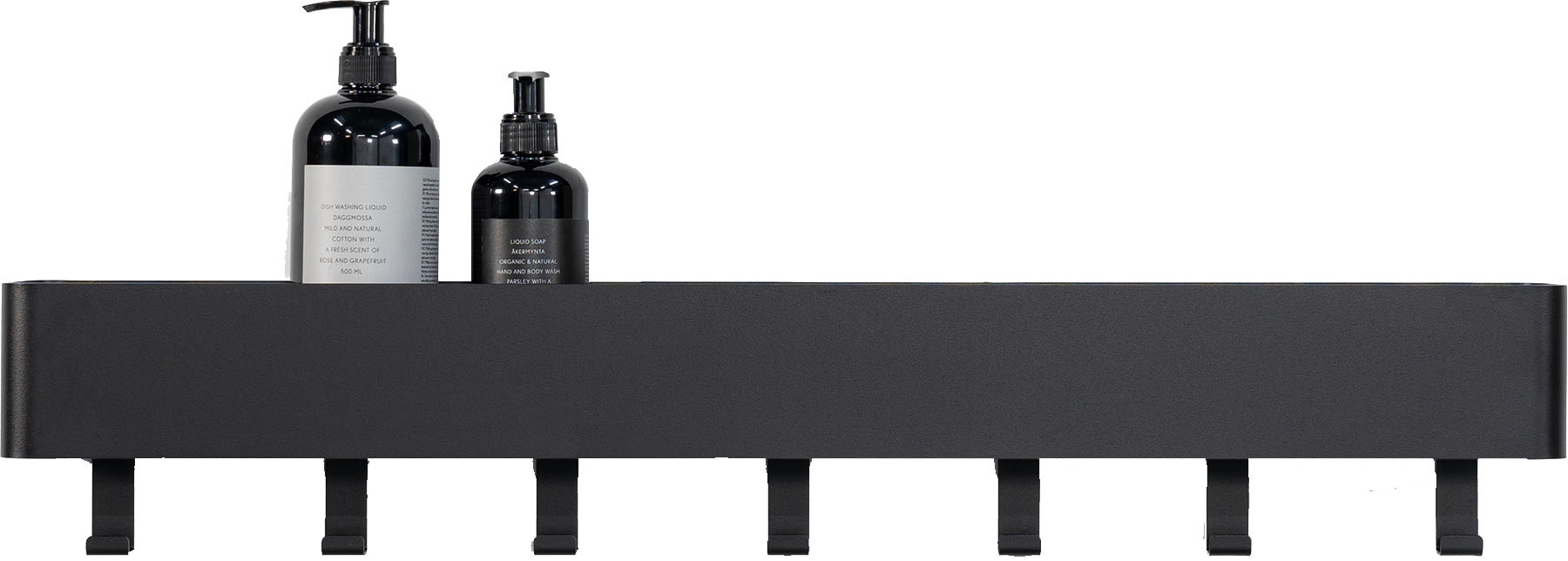 Spinder Design Garderobenhaken "Multi 7" 2-in-1 Wandregal + Garderobe günstig online kaufen