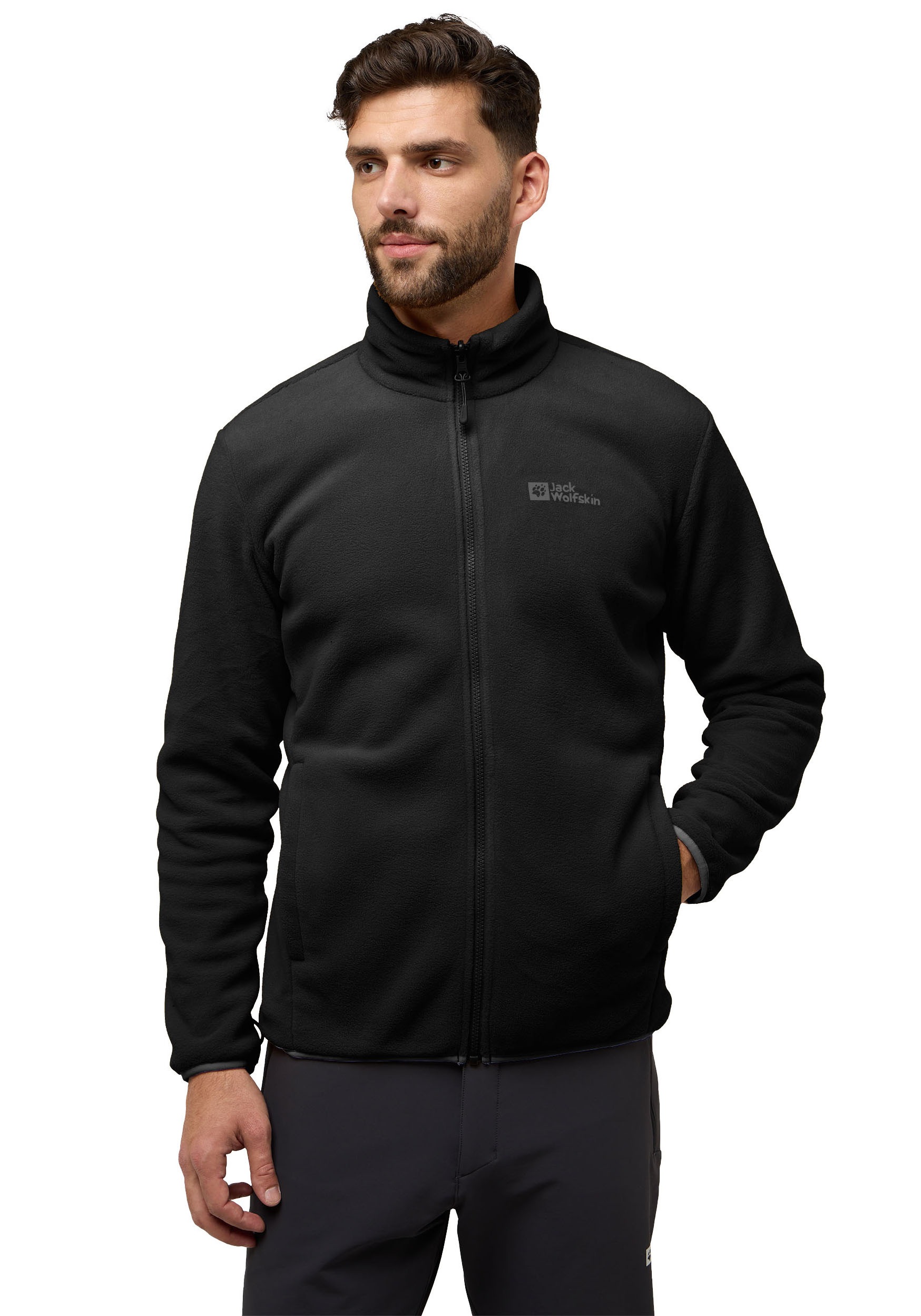 Thumbnail - Jack Wolfskin Funktionsjacke "ALTENBERG 3IN1", mit Kapuze, 3in1, wasserdicht, Übergangsjacke