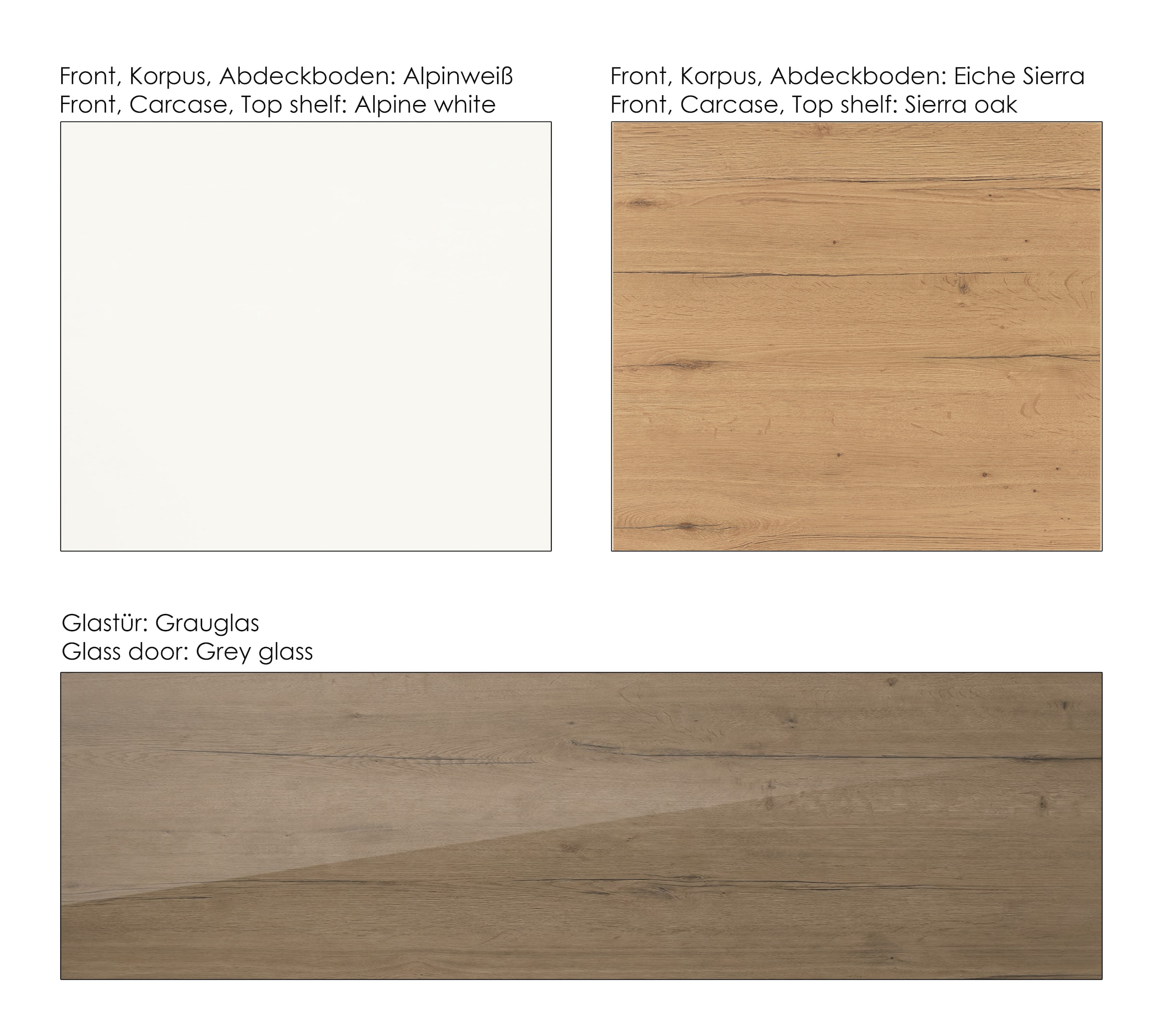 nobilia® Wohnzimmer-Set »Style, variabel montierbar«