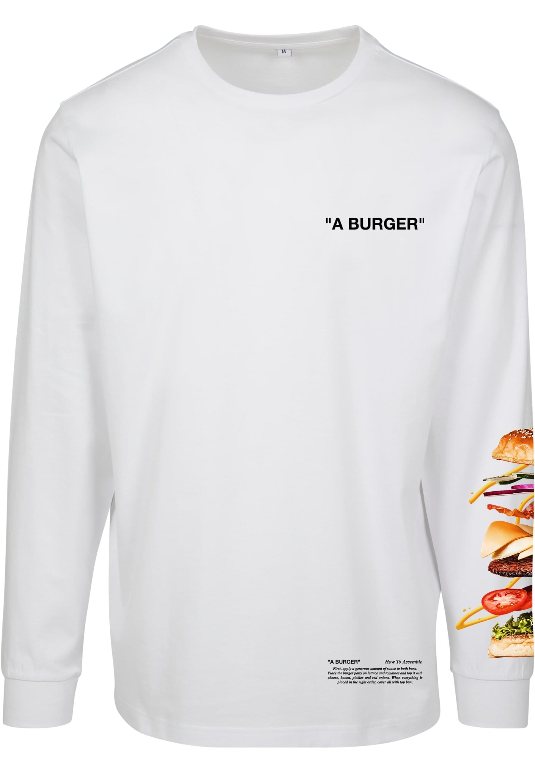 MisterTee Longsleeve »MisterTee Herren Burger Longsleeve«