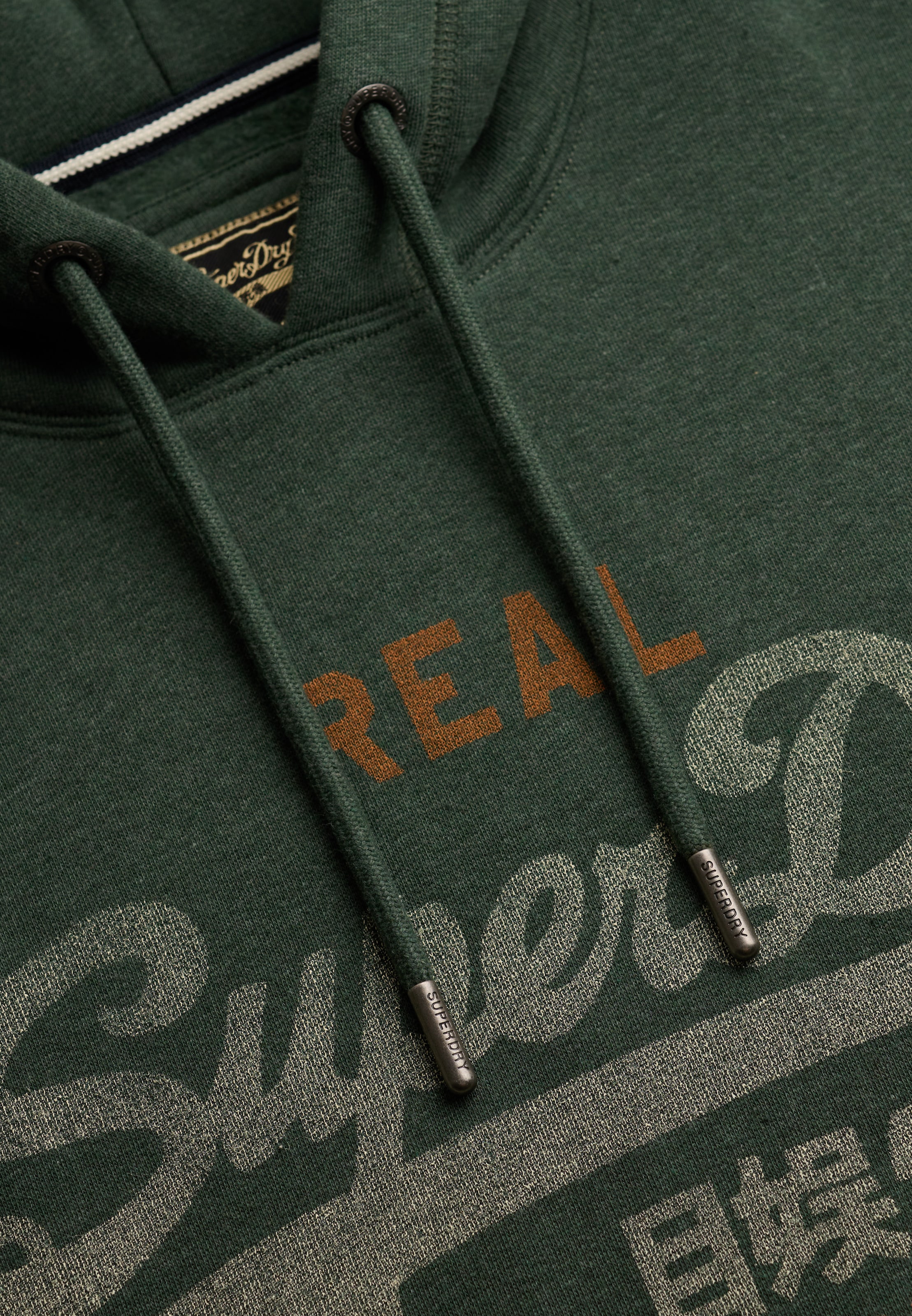 Superdry Kapuzensweatshirt »VL HERITAGE RELAXED HOOD«, Baumwollmischung, relaxed fit
