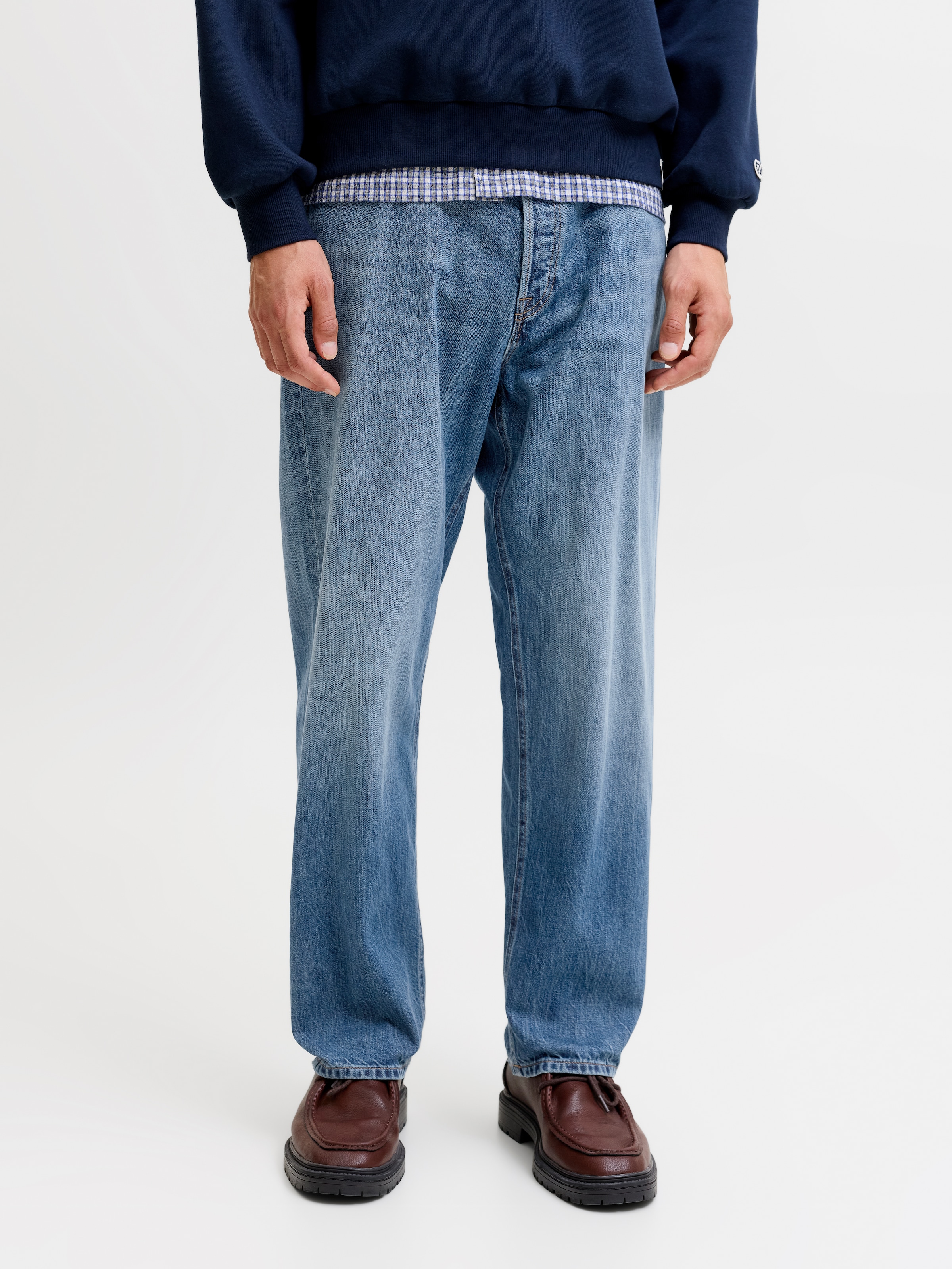 Jack & Jones "JJIEDDIE JJORIGINAL SQ" Baumwolle, loose fit