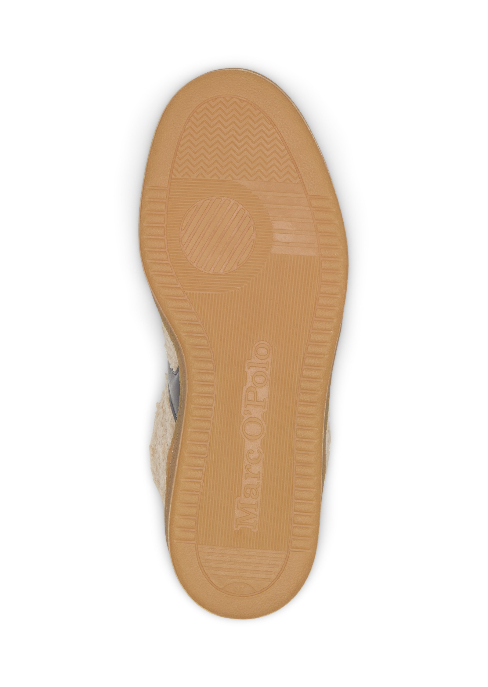 Marc O'Polo Sneaker »aus Leder und Teddyfell«