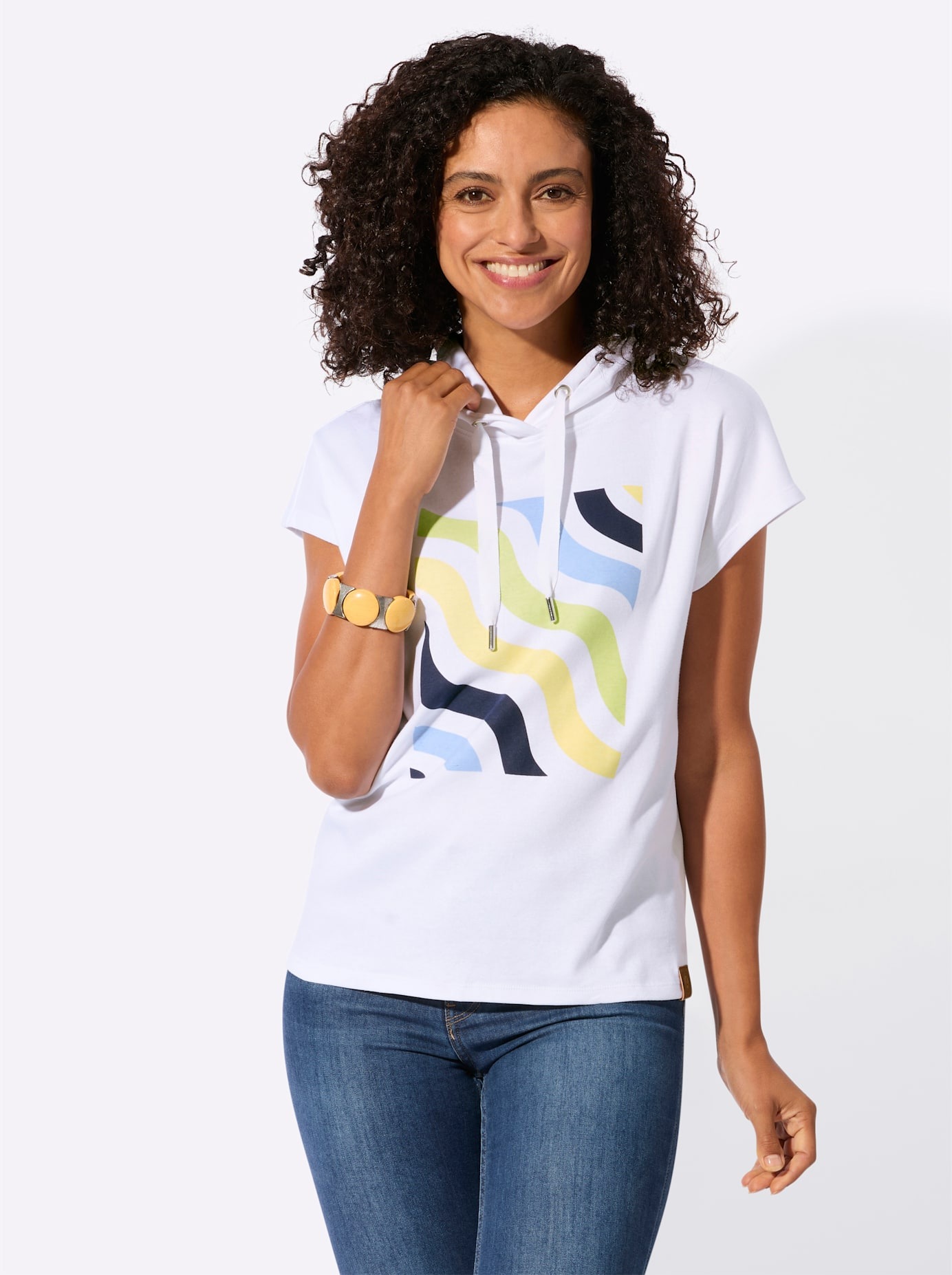 Casual Looks Kapuzenshirt "Kapuzen-Shirt" 1 tlg. günstig online kaufen