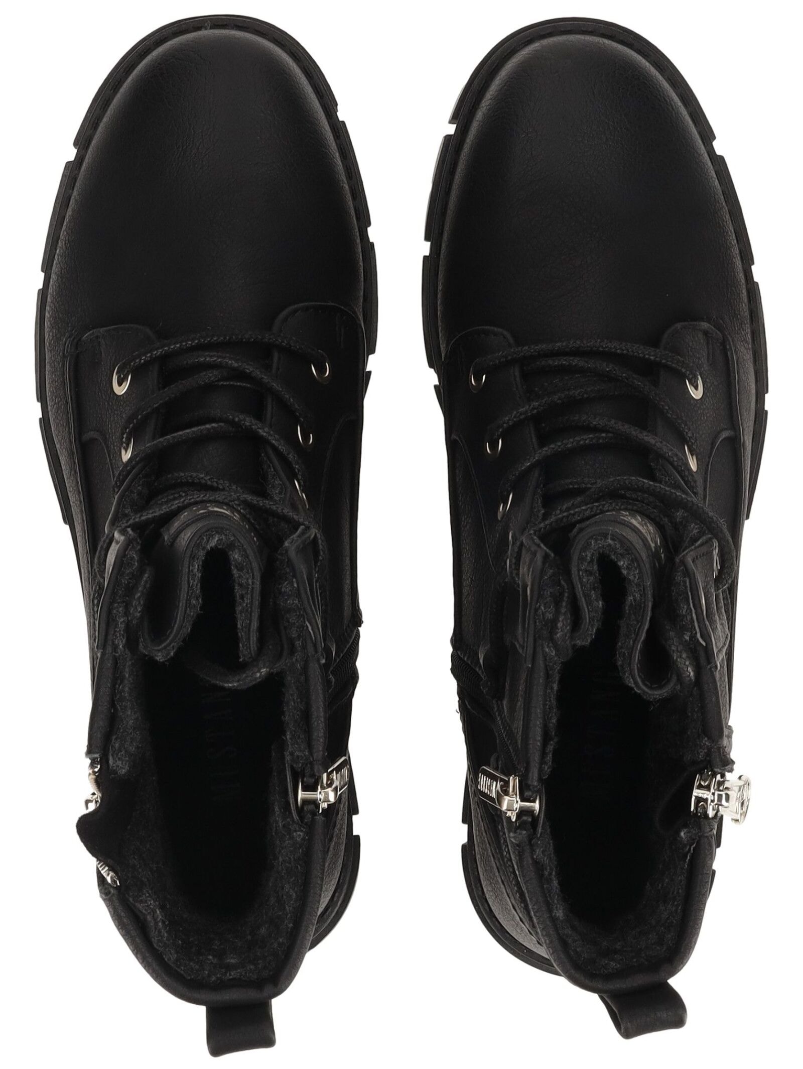 Mustang Shoes Schnürstiefelette »Mustang Shoes Stiefelette Lederimitat«