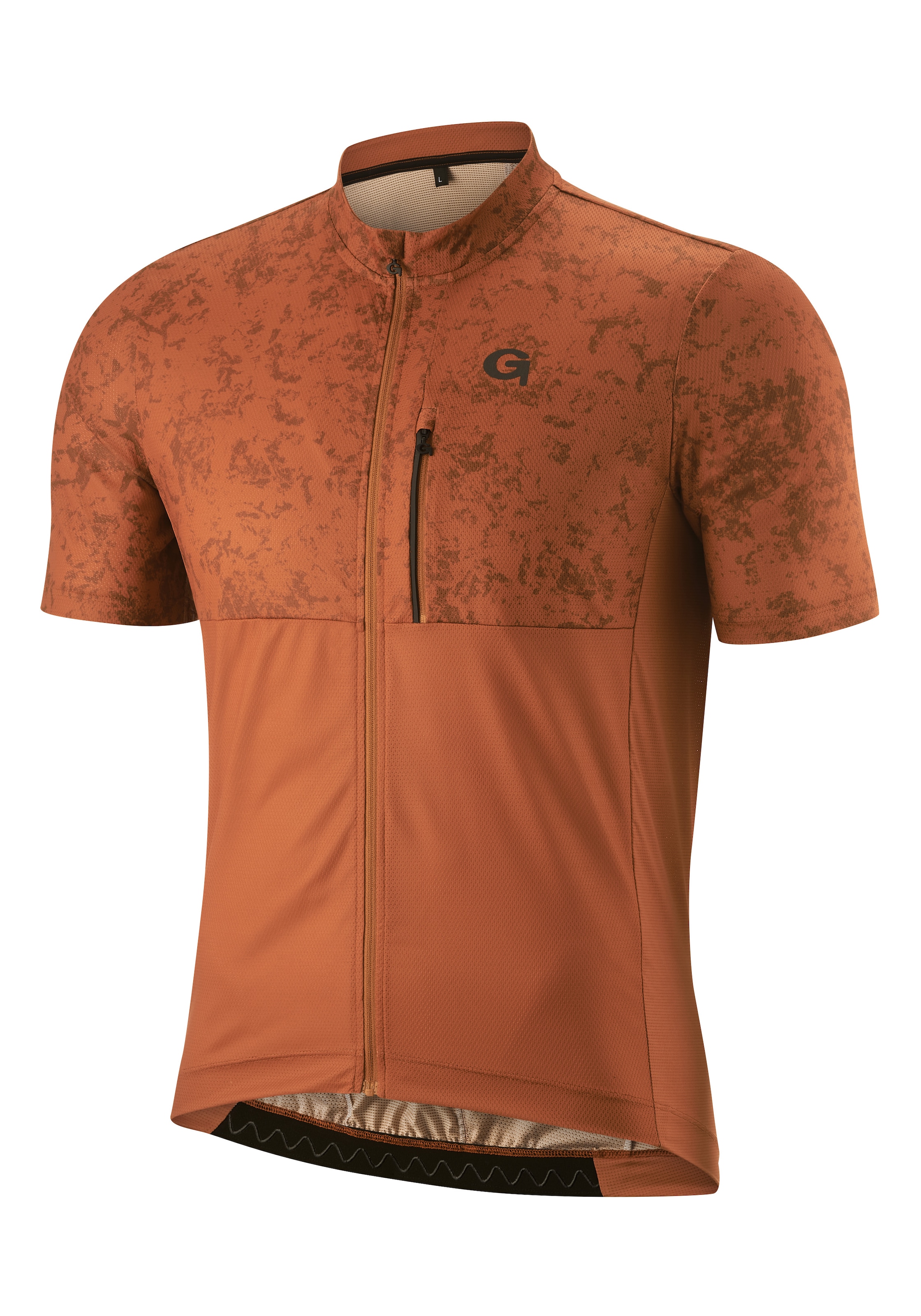 Gonso Radtrikot »PRESEGNO«, Herren Radshirt kurzarm, atmungsaktives Fahrradtrikot mit Rückentasche