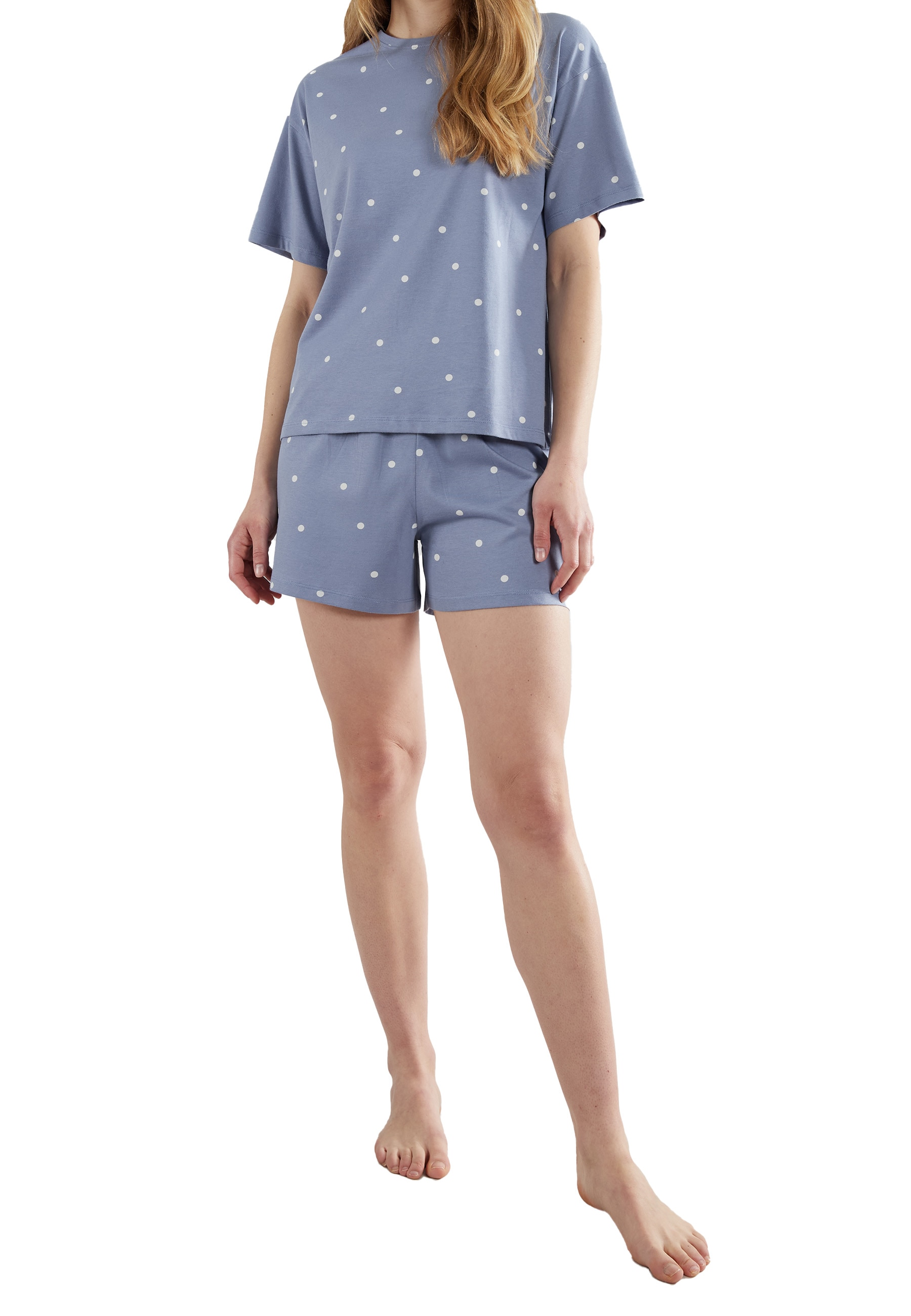 TOM TAILOR Shorty »Charlotte«, (2 tlg.), Allover gepunktet