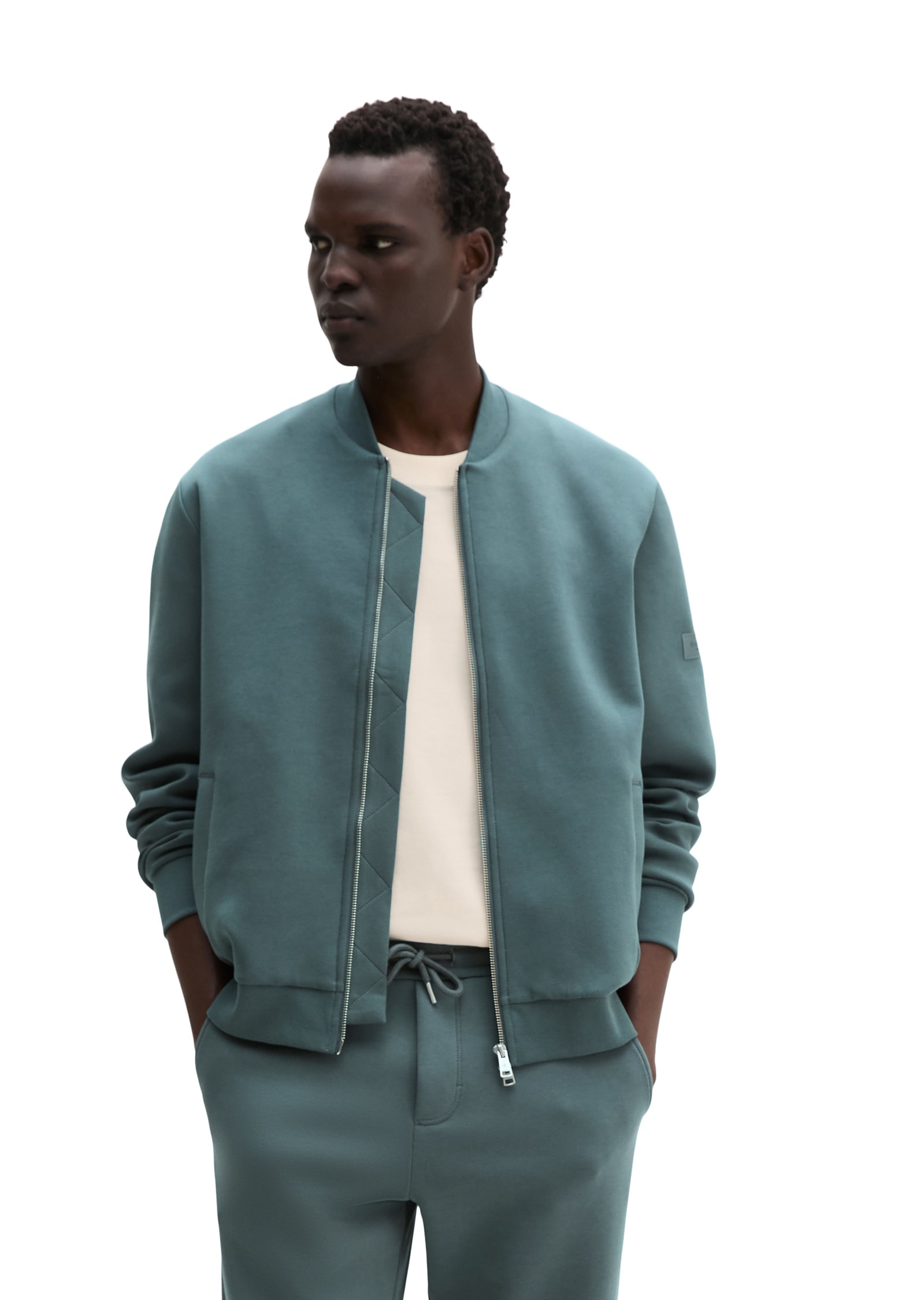 Marc OPolo Sweatjacke "aus Scuba-Interlock" günstig online kaufen