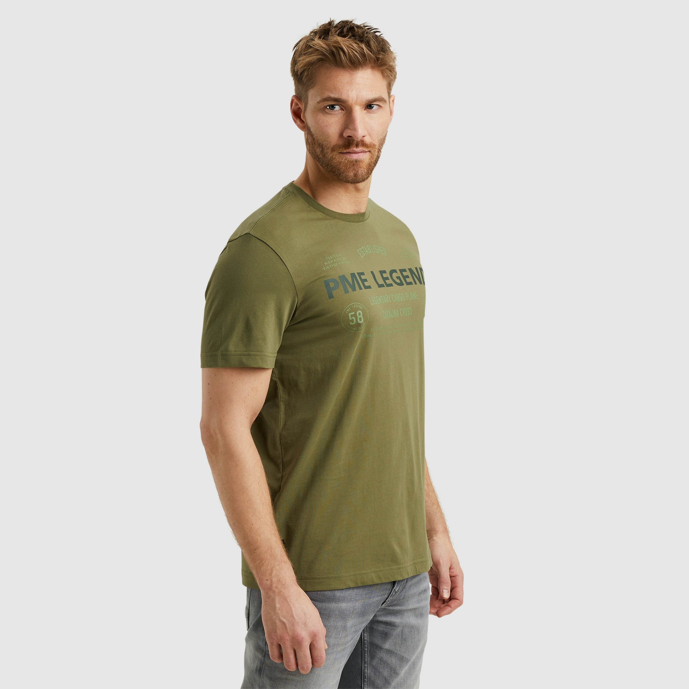 PME LEGEND T-Shirt, mit Logoprint