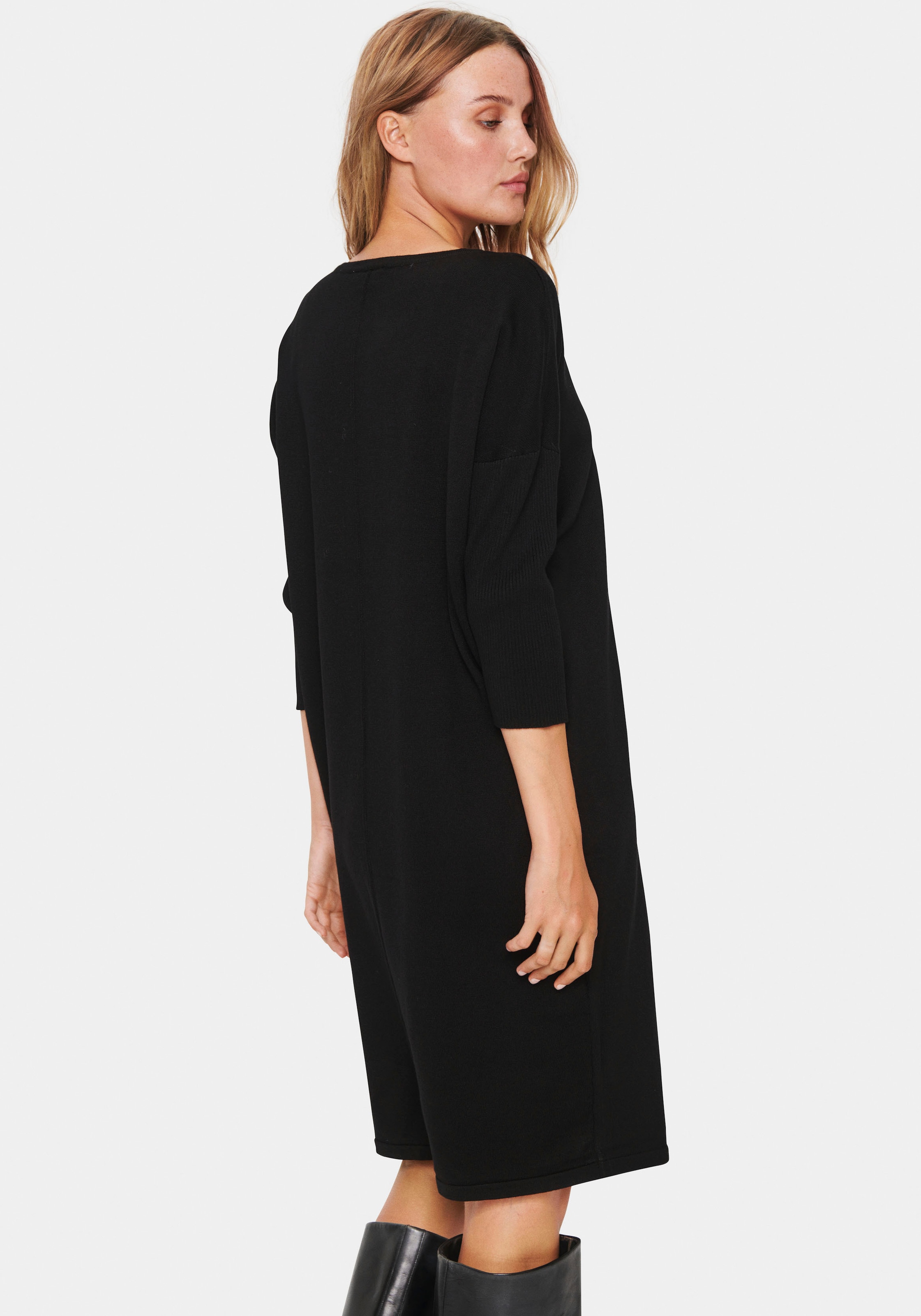 Saint Tropez Strickkleid »MilaSZ R-N Dress«, mit 3/4 Ärmel