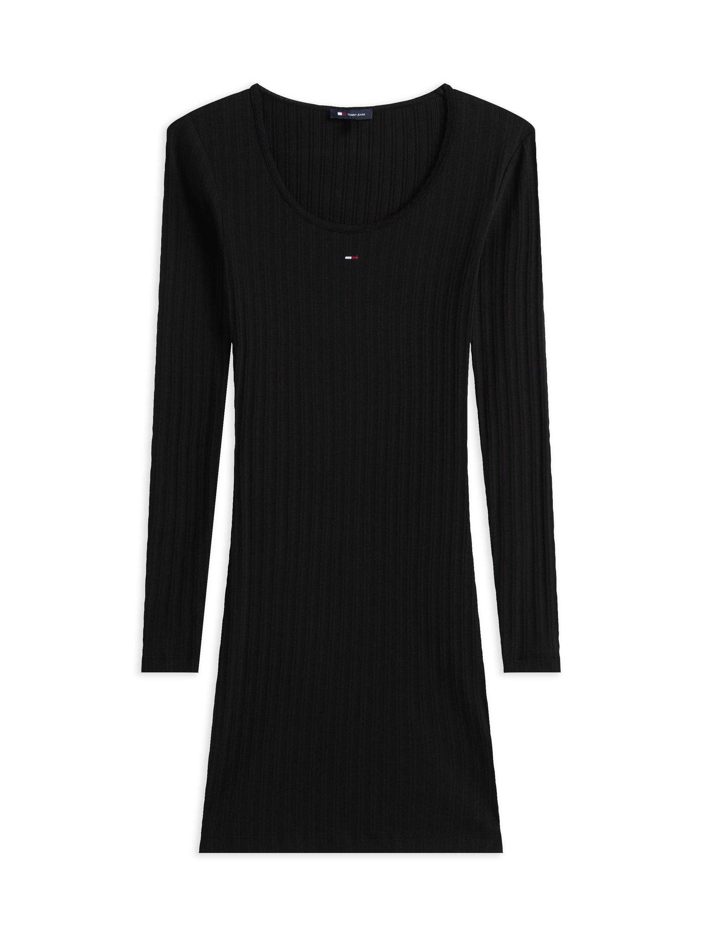 Tommy Jeans Jerseykleid »TJW IRREGULAR RIB MINI DRESS«, in gerippter Struktur