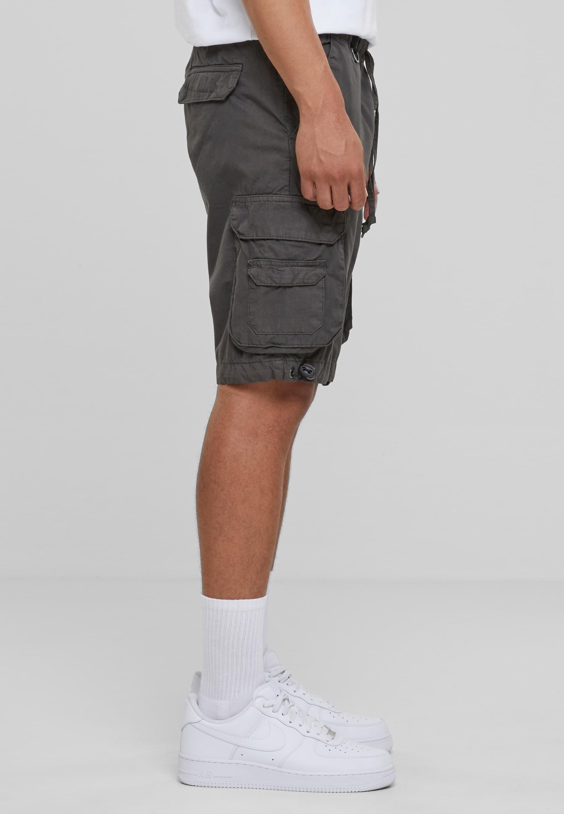 URBAN CLASSICS Stoffhose »Urban Classics Herren Double Pocket Cargo Shorts«, (1 tlg.)