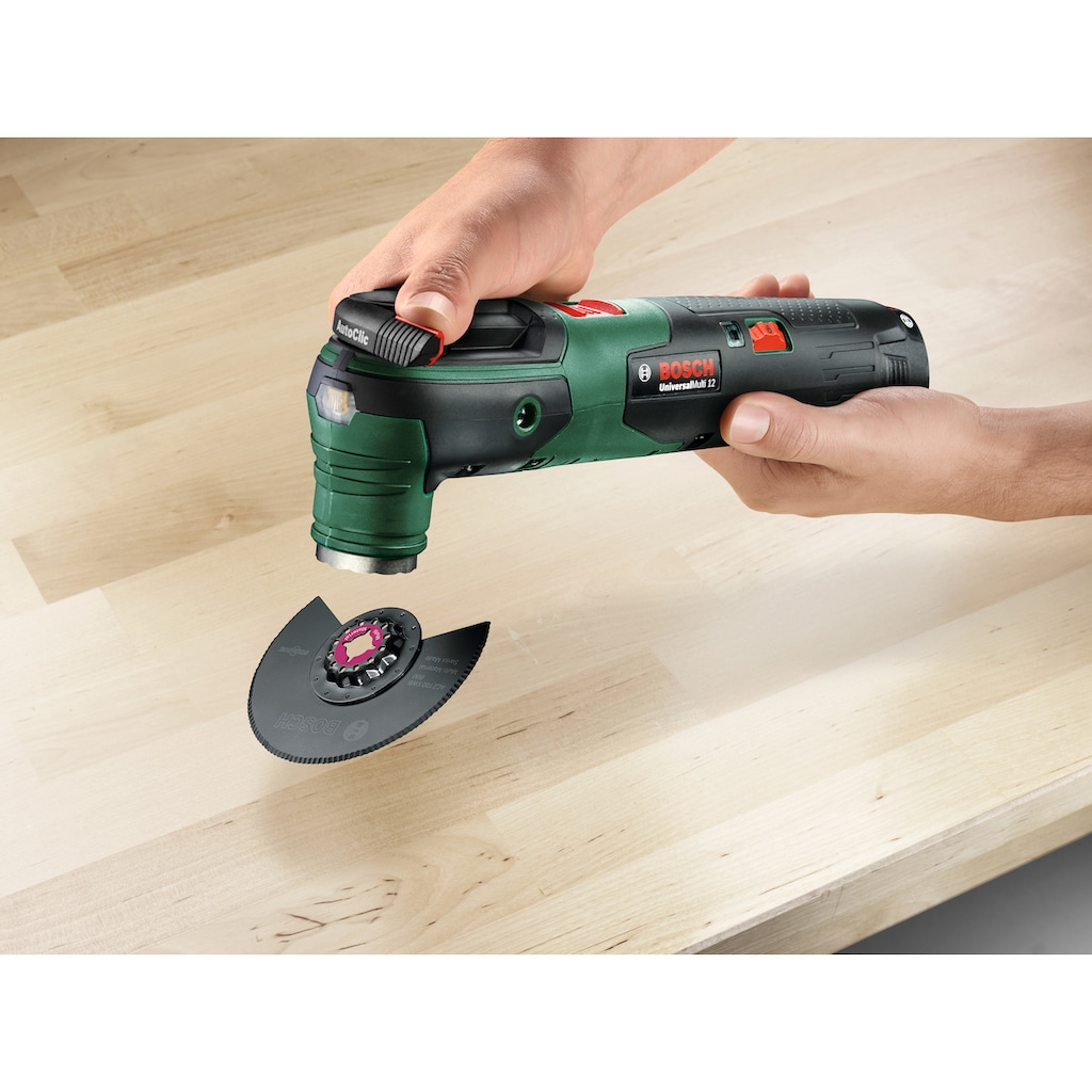 Bosch Home & Garden Akku-Multifunktionswerkzeug »UniversalMulti 12«, (Set)