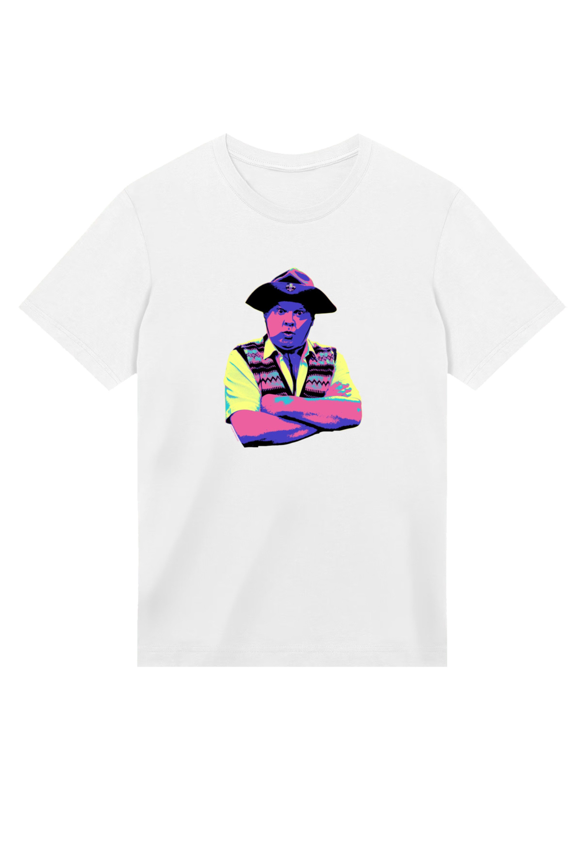F4NT4STIC T-Shirt »TV Times Benny Hill In Character 1989 Pop Art« Premium Qualität