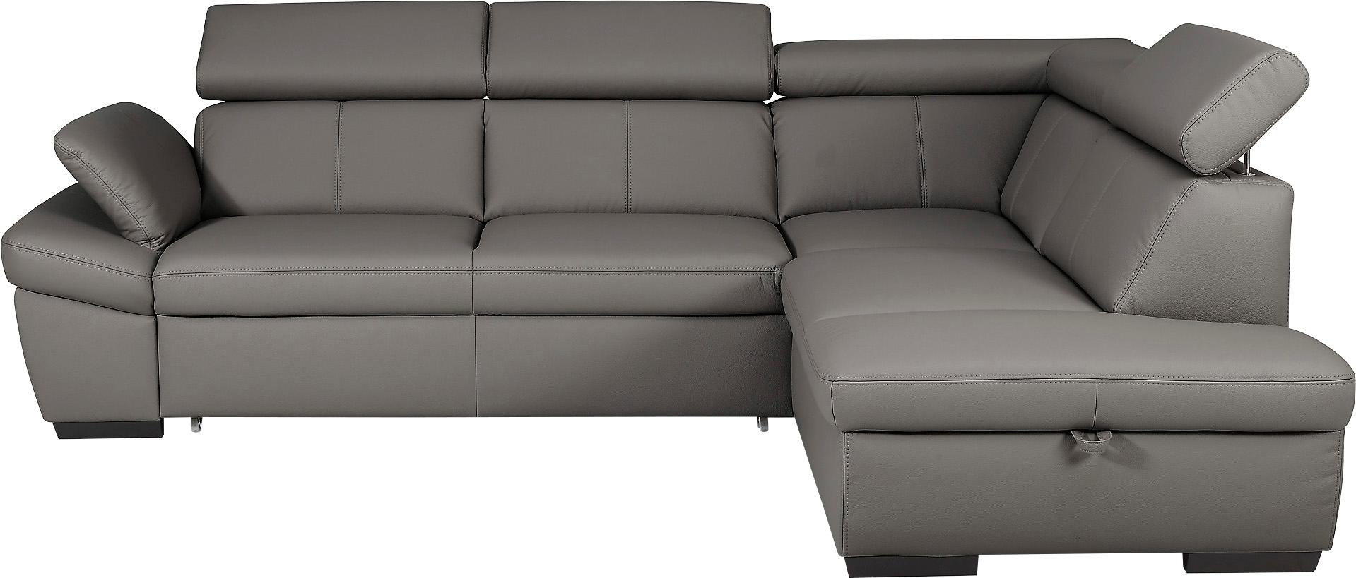 exxpo - sofa fashion Ecksofa "Salerno, Funktionssofa, hoher Sitzkomfort, Br günstig online kaufen