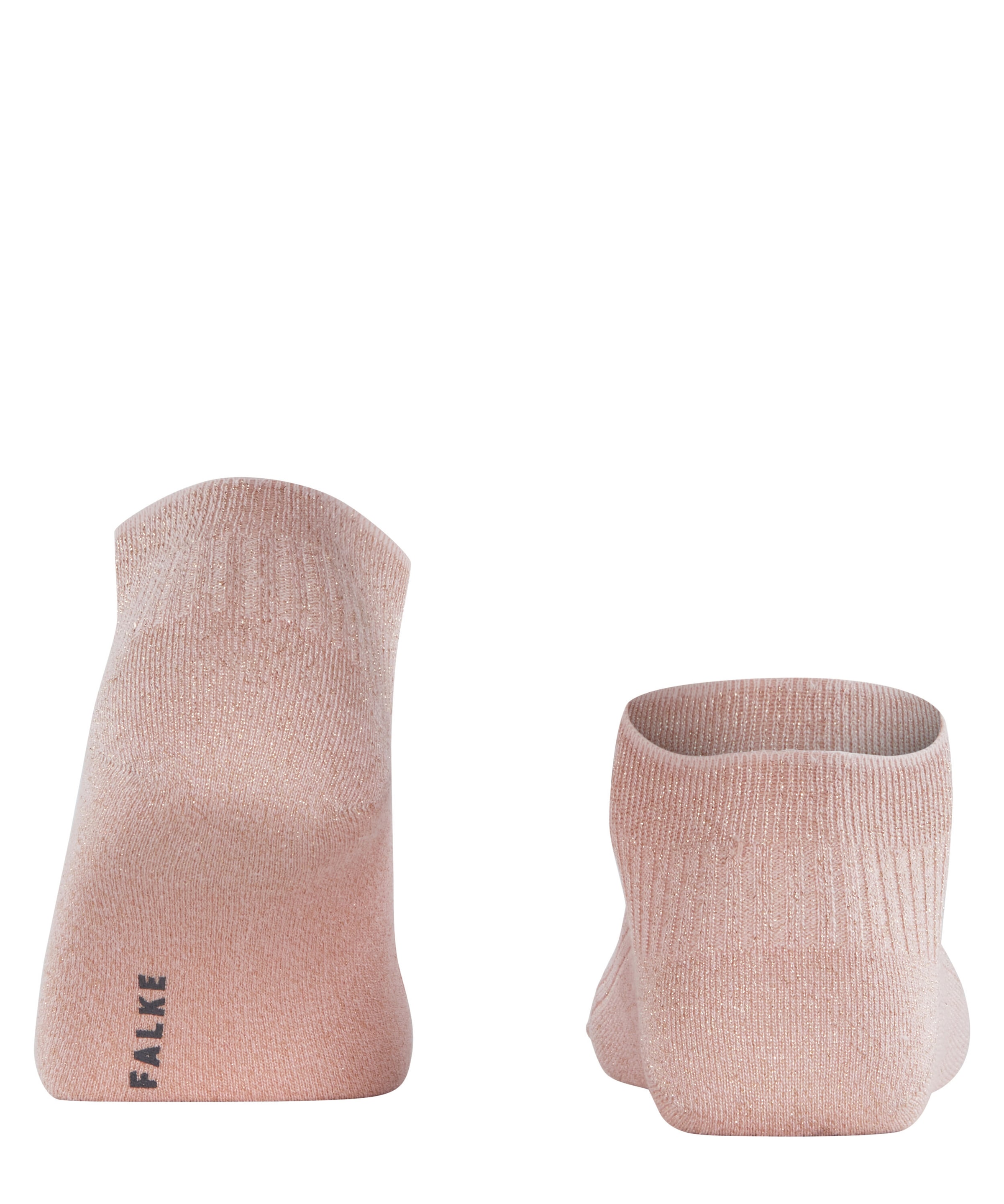 FALKE Sneakersocken »Shiny Rib« mit gerippter Struktur, aus Viskose-Mischung, atmungsaktiv