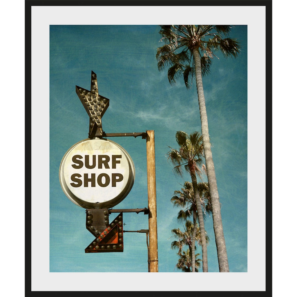 queence Bild »SURF SHOP«, Strand, (1 St.)