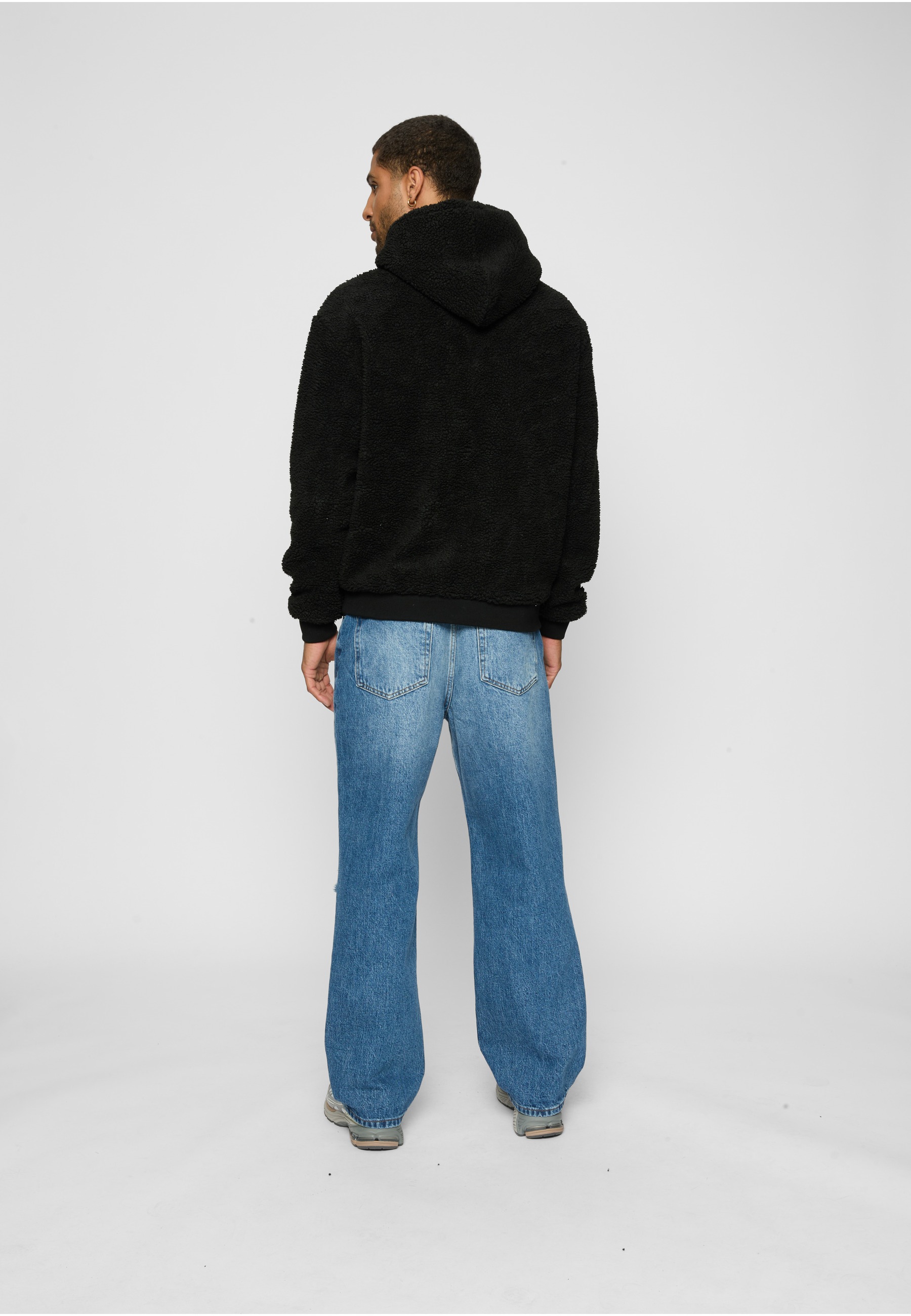 Karl Kani Kapuzenpullover »Karl Kani SMALL SIGNATURE TEDDY HOODIE BLACK« 1 Stk.