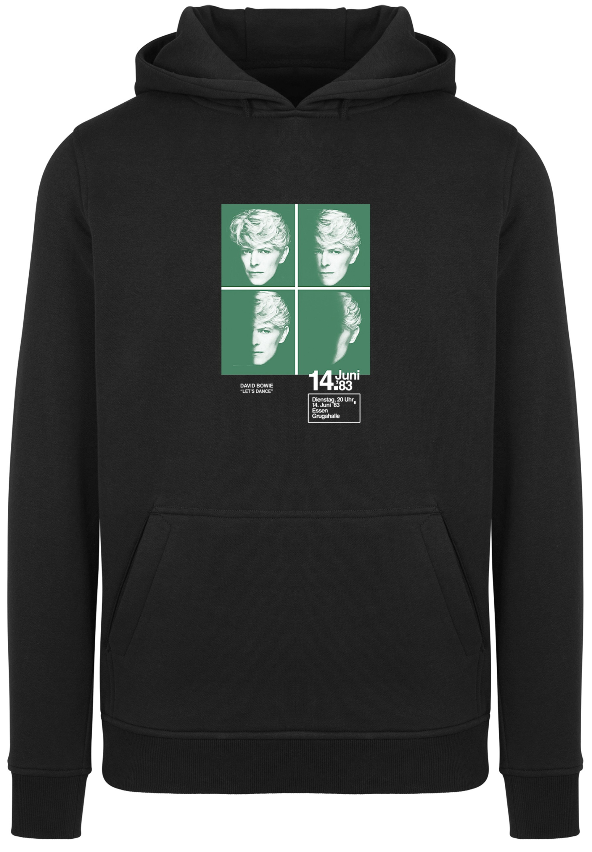 F4NT4STIC Sweatshirt "David Bowie 1983 Concert Poster", Herren,Premium Merc günstig online kaufen