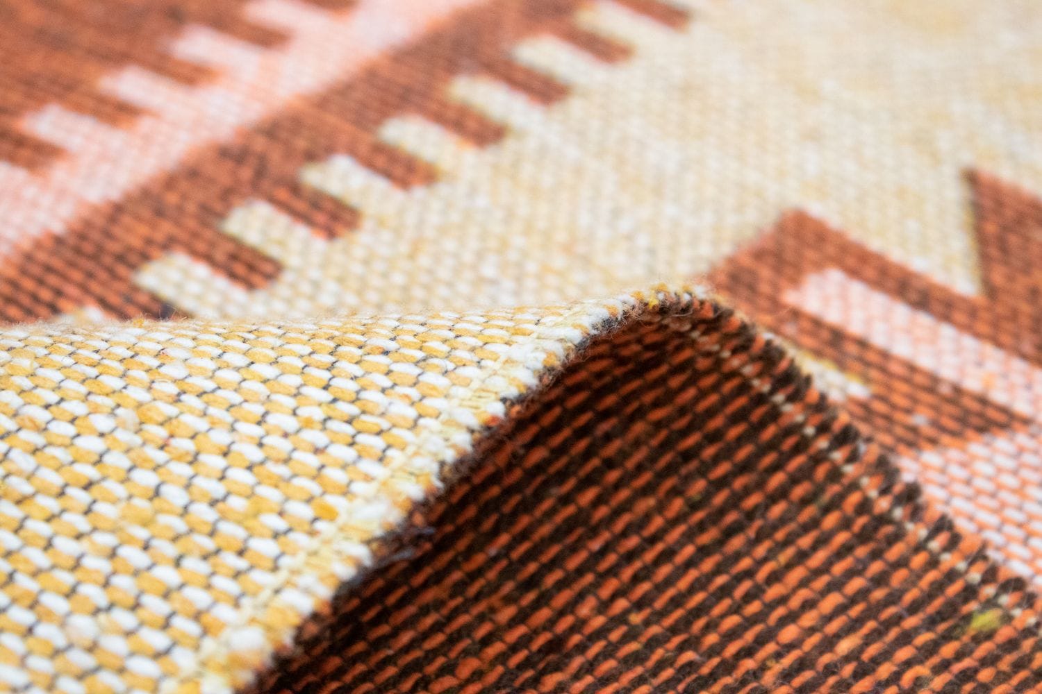 morgenland Wollteppich »Kelim Teppich - Trendy »Ariz« Rechteckig«, rechteckig, 0,5 mm Höhe, Flachgewebe