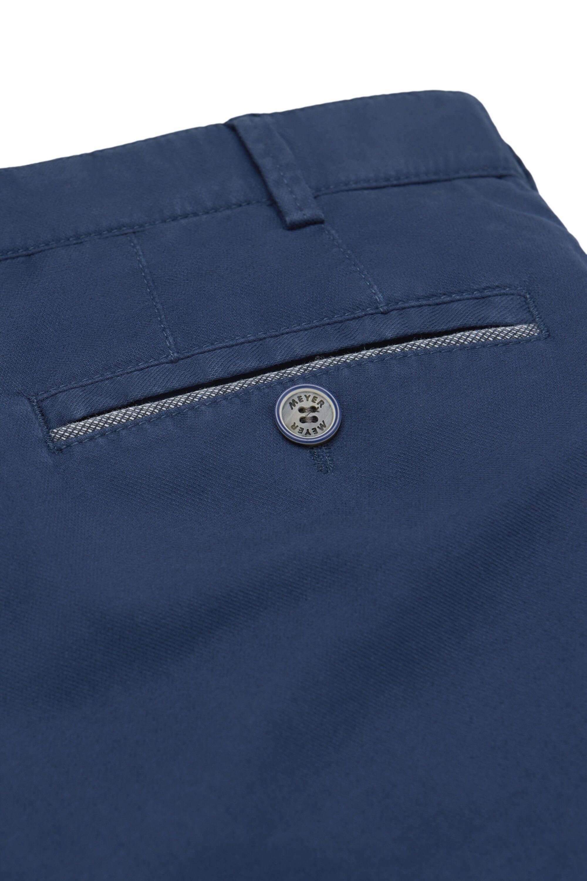 MEYER Chinos »Oslo 1-5081«  mit bundgewebtem Innenfutter