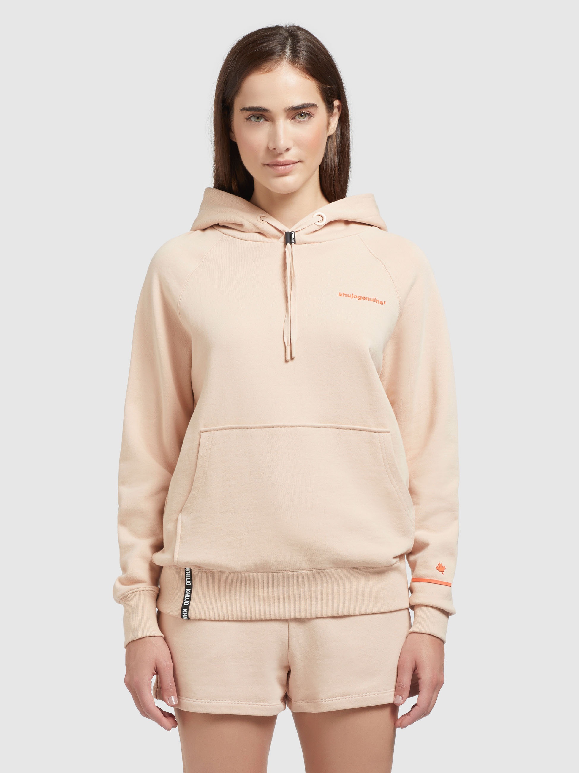 khujo Hoodie »ODETTE«, mit Kapuze und Bauchtasche