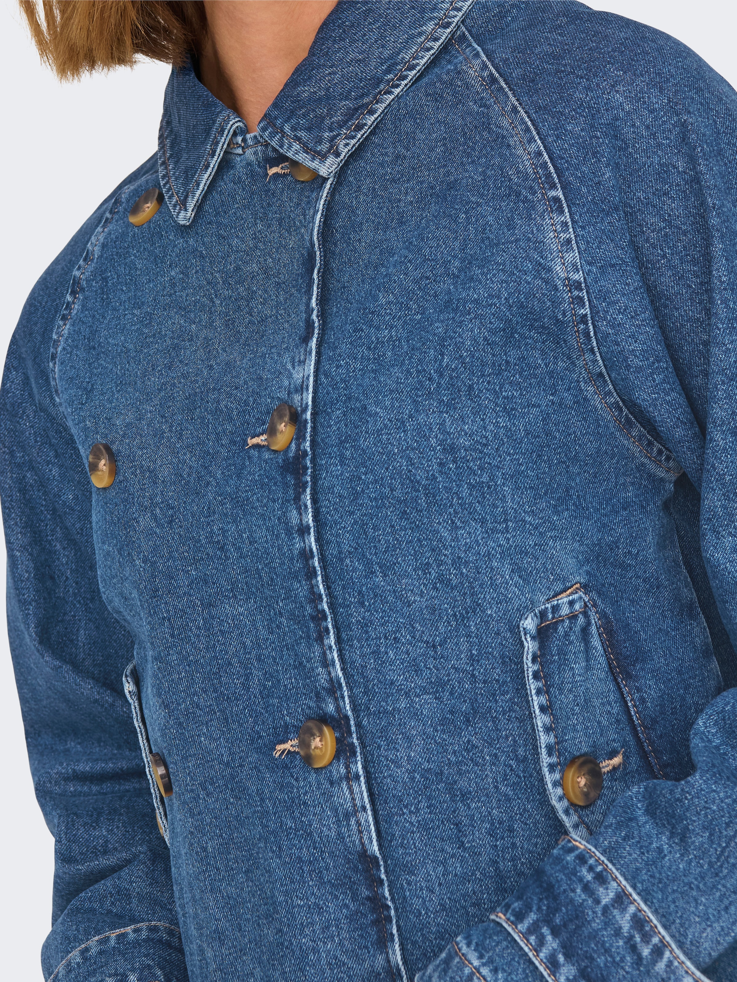 ONLY Jeansjacke »ONLAPRIL SHORT DNM TRENCH AKM«