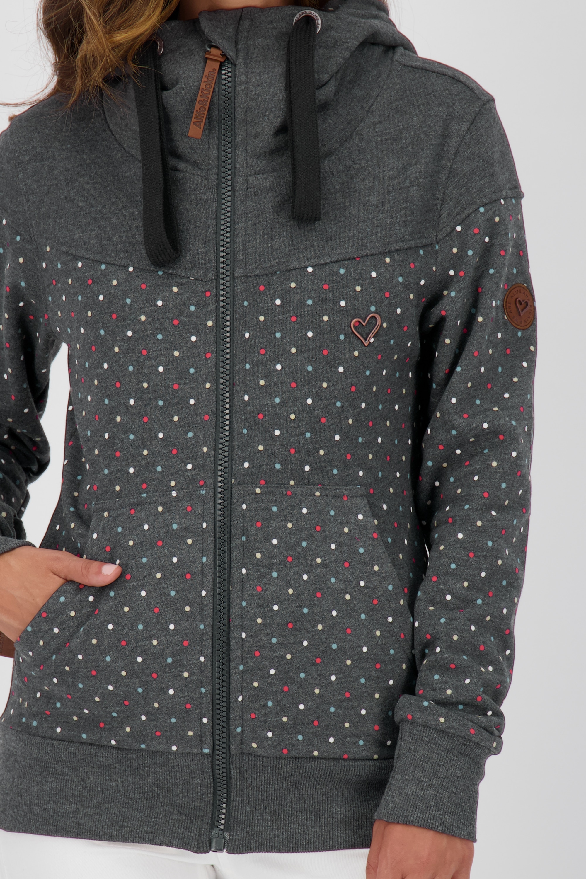 Alife & Kickin Kapuzensweatjacke »Damen PalinaAK B«