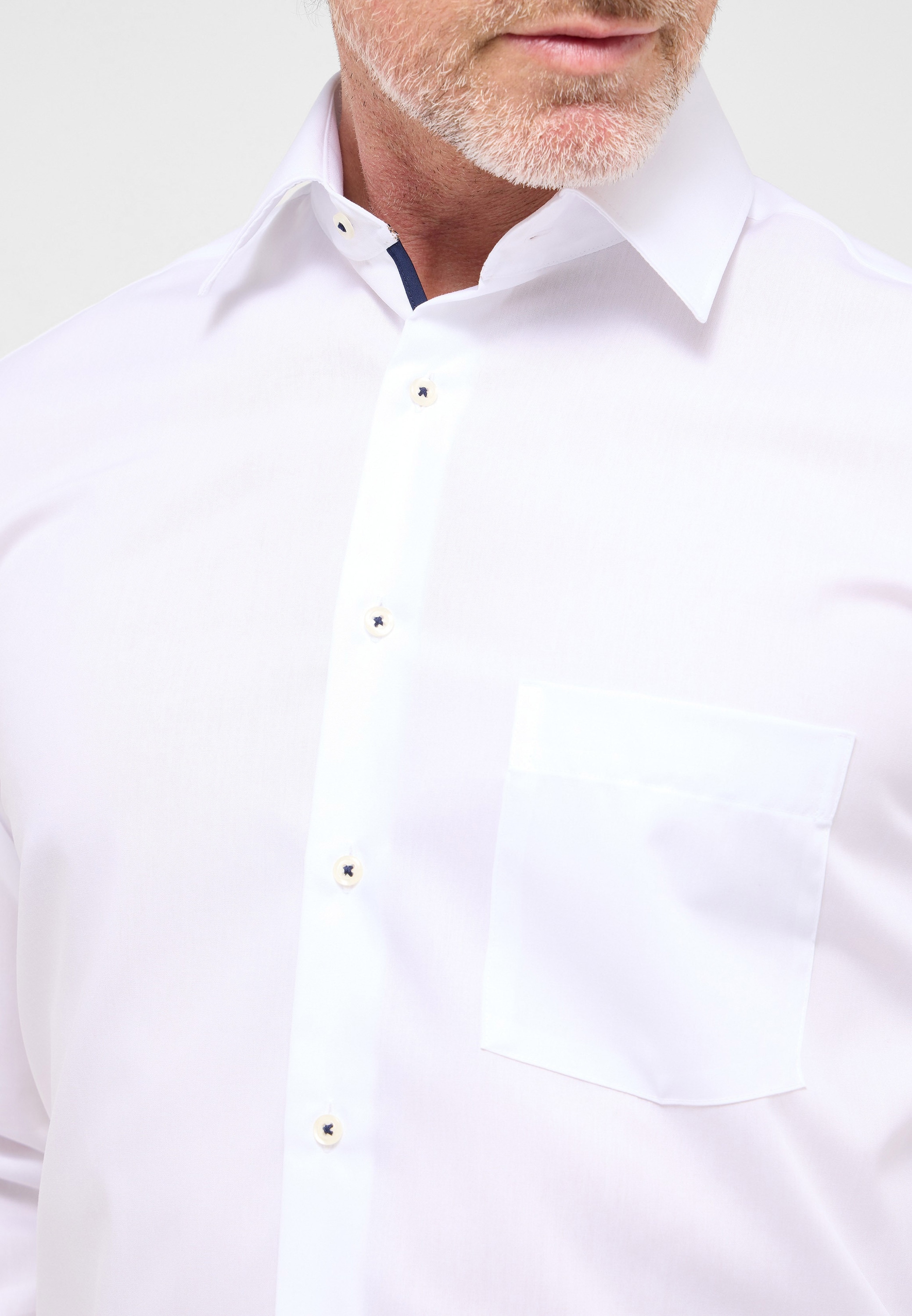 Eterna Langarmhemd »MODERN FIT«, NON IRON (bügelfrei)
