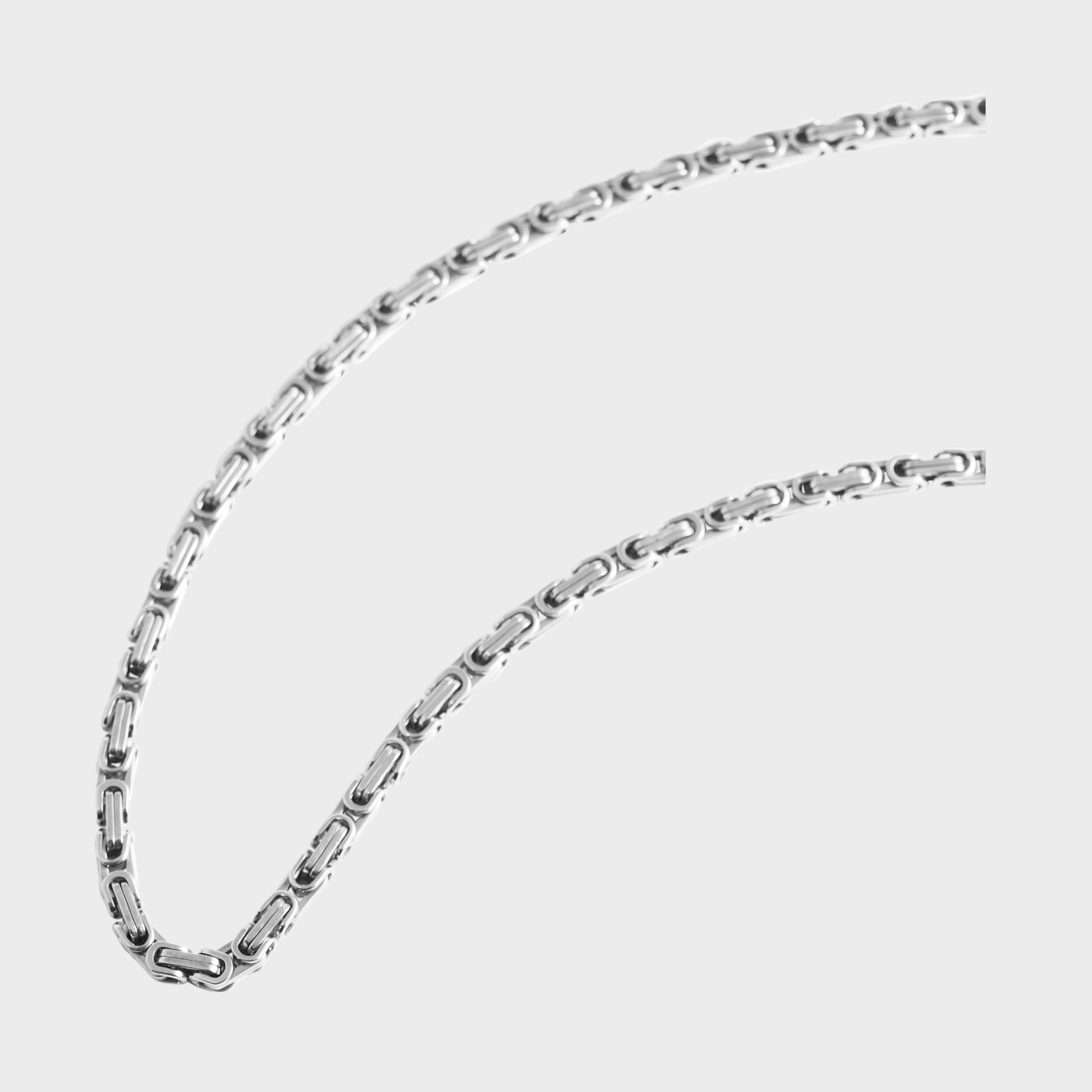 Adelia´s Kette ohne Anhänger »Unisex Halskette – Königskette aus Edelstahl 60 cm« Perfekt als Geschenk für besondere Menschen