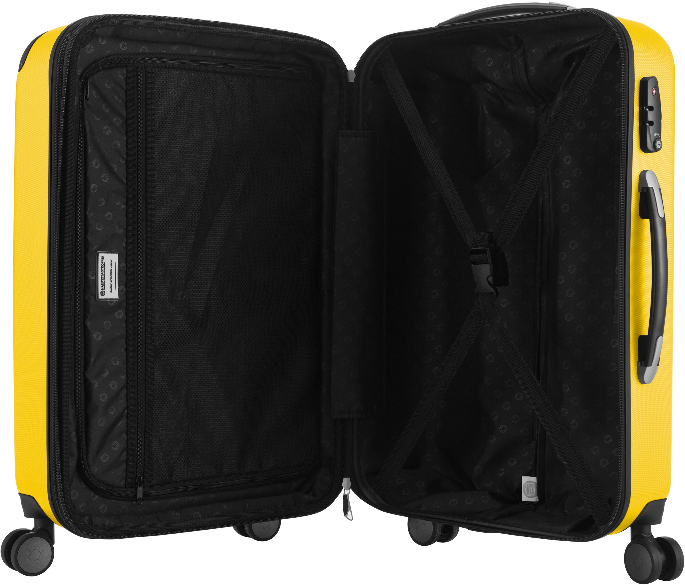 Hauptstadtkoffer Hartschalen-Trolley »Spree«, 4 Rollen, Reisegepäck Hartschalen-Koffer mit Volumenerweiterung und TSA Schloss