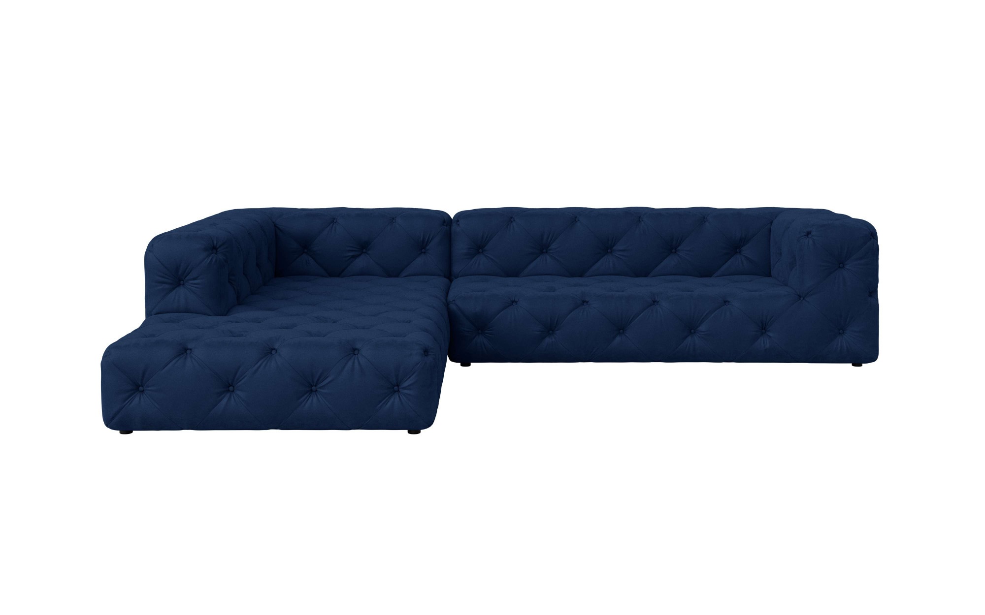 Home affaire Ecksofa "FOLLINA" L-Form, mit klassischer Chesterfield-Knopfhe günstig online kaufen