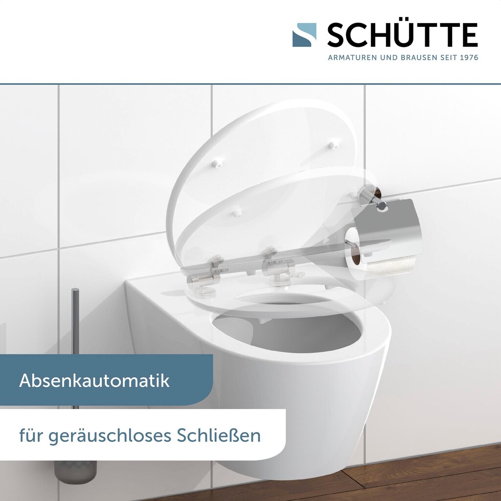 Schütte WC-Sitz »Grey Steel«