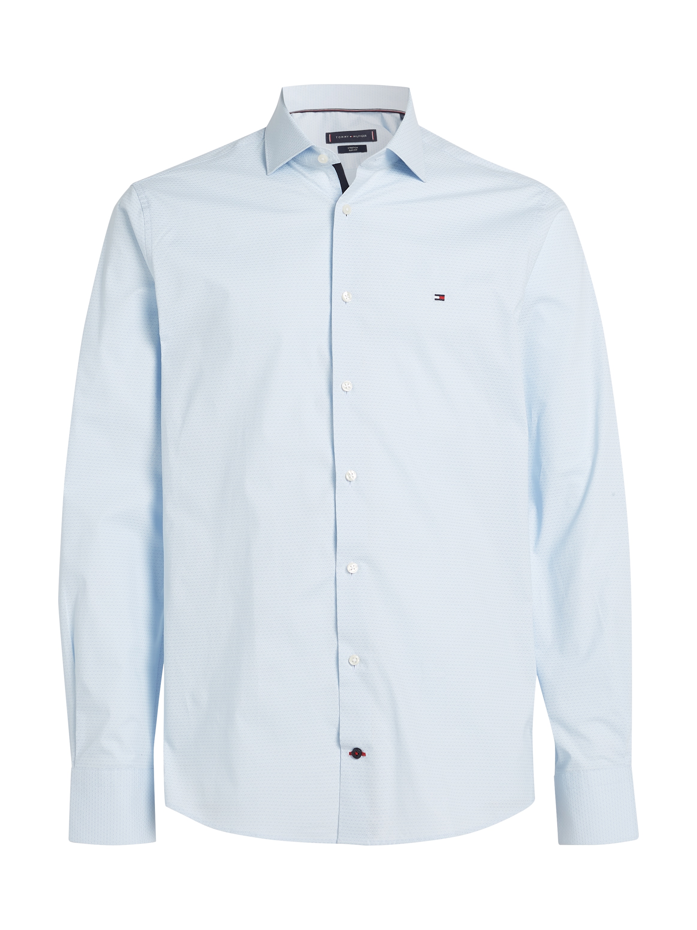 Tommy Hilfiger Businesshemd »CL STRETCH GEO PRINT Slim Fit SHIRT« mit Minimal-Print