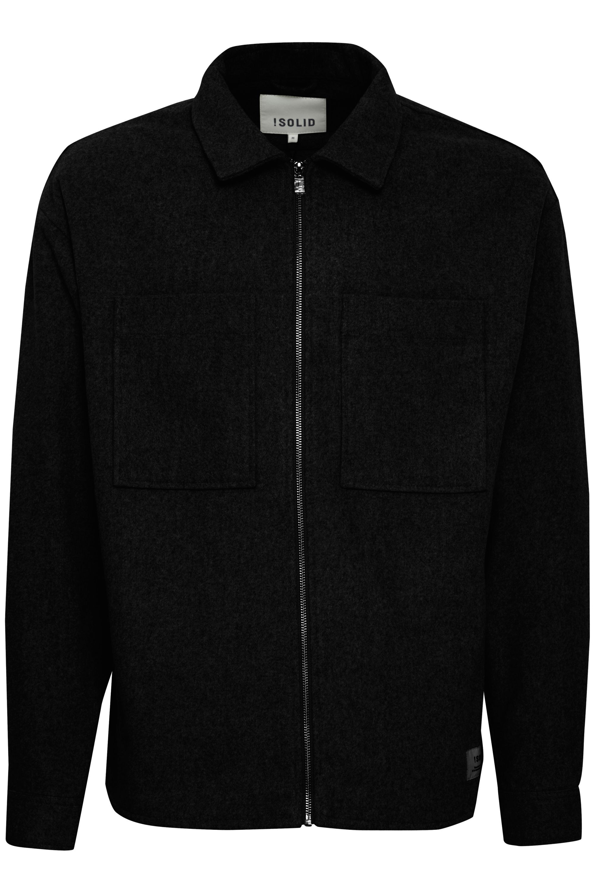 !solid Funktionsjacke SOLID "Übergangsjacke SDKlostermann", Herren, Gr. XL, schwarz (true schwarz), Obermaterial: 100% Polyester PES., Jacken Funktionsjacke