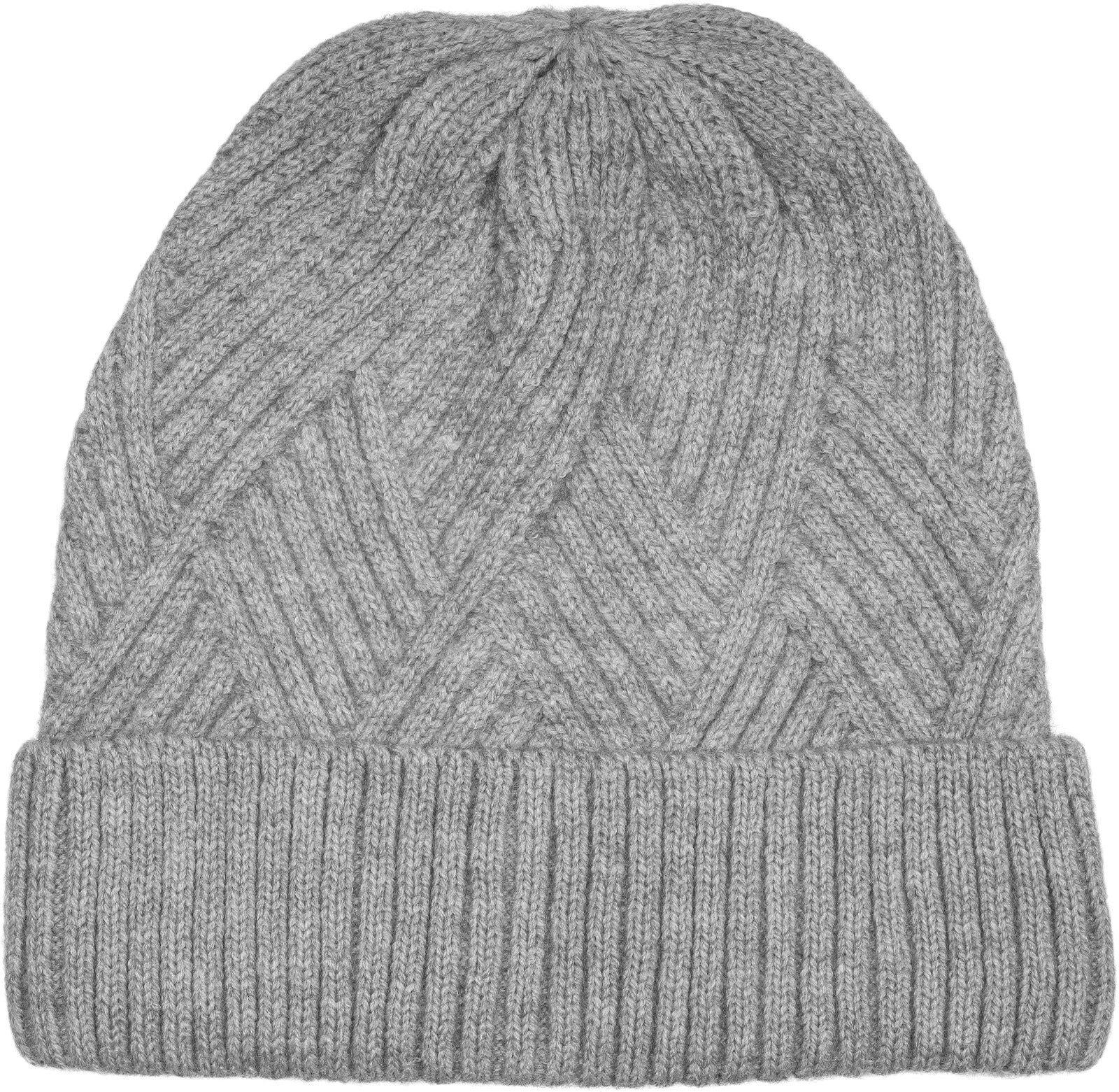 styleBREAKER Strickmütze "Strickmütze mit Rauten Rippmuster" 1 Stk.