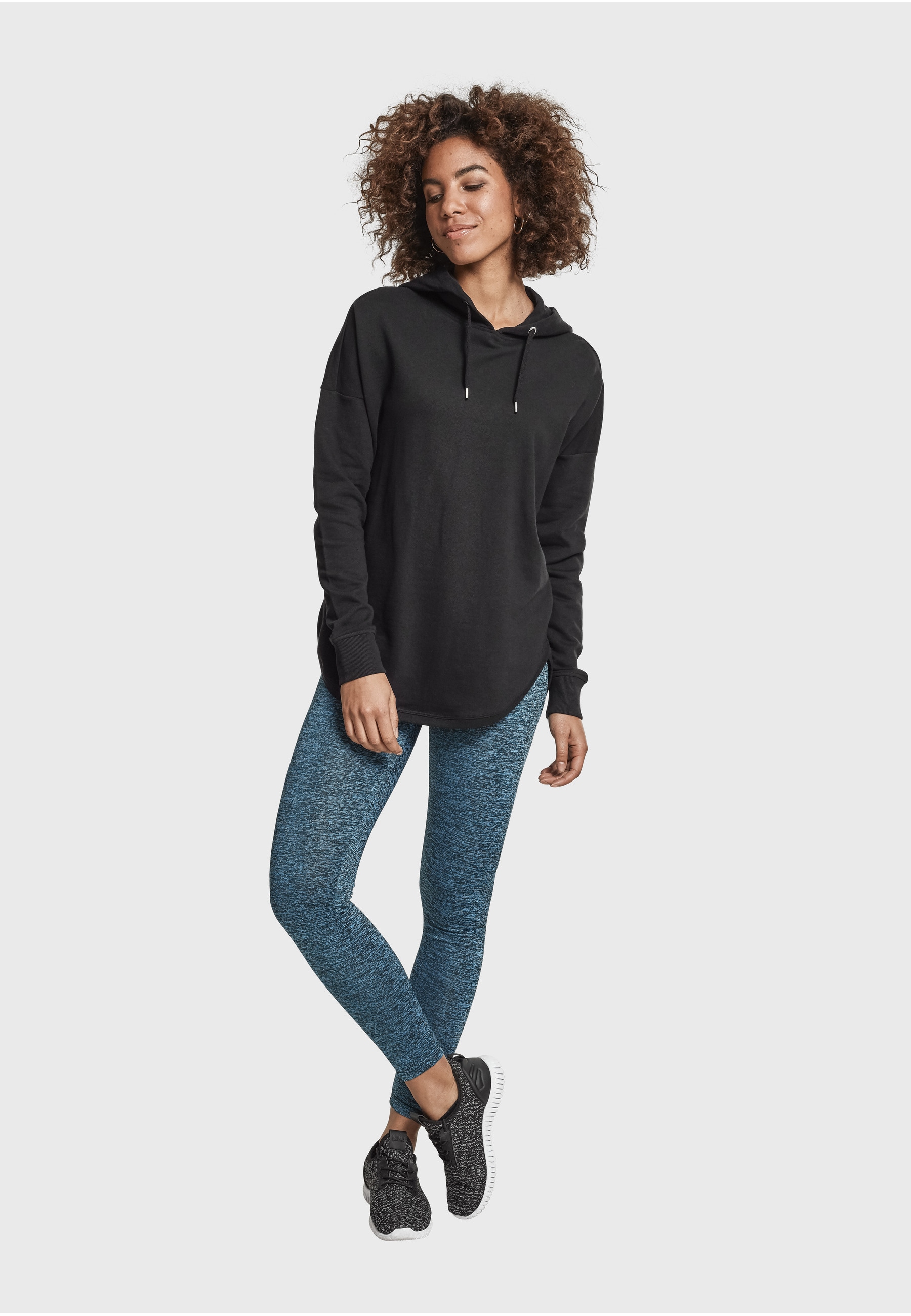 URBAN CLASSICS Rundhalspullover »Urban Classics Damen Ladies Oversized Terry Hoody« 1 Stk.