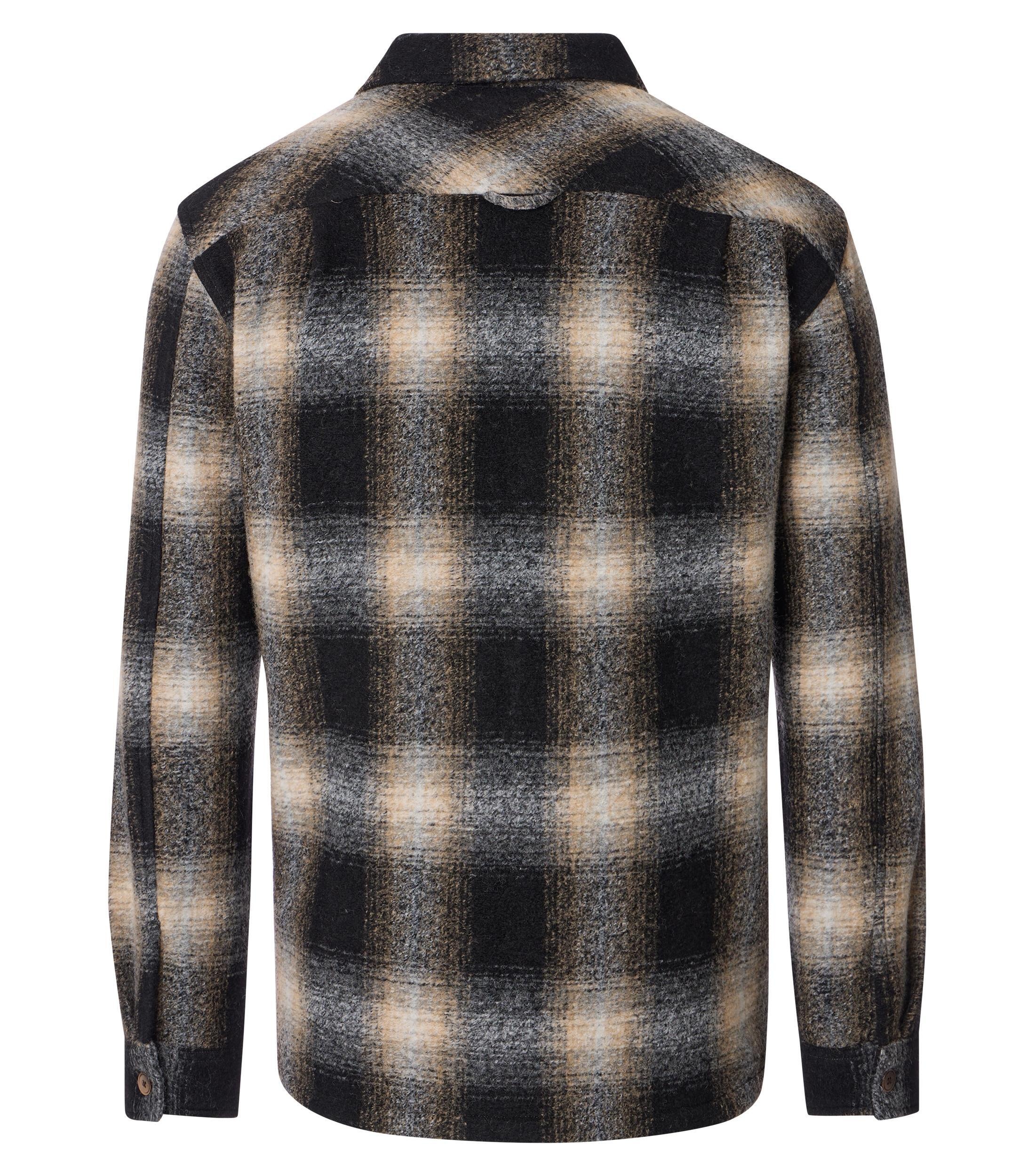 CASAMODA Langarmhemd »CASAMODA Hemdjacke uni«