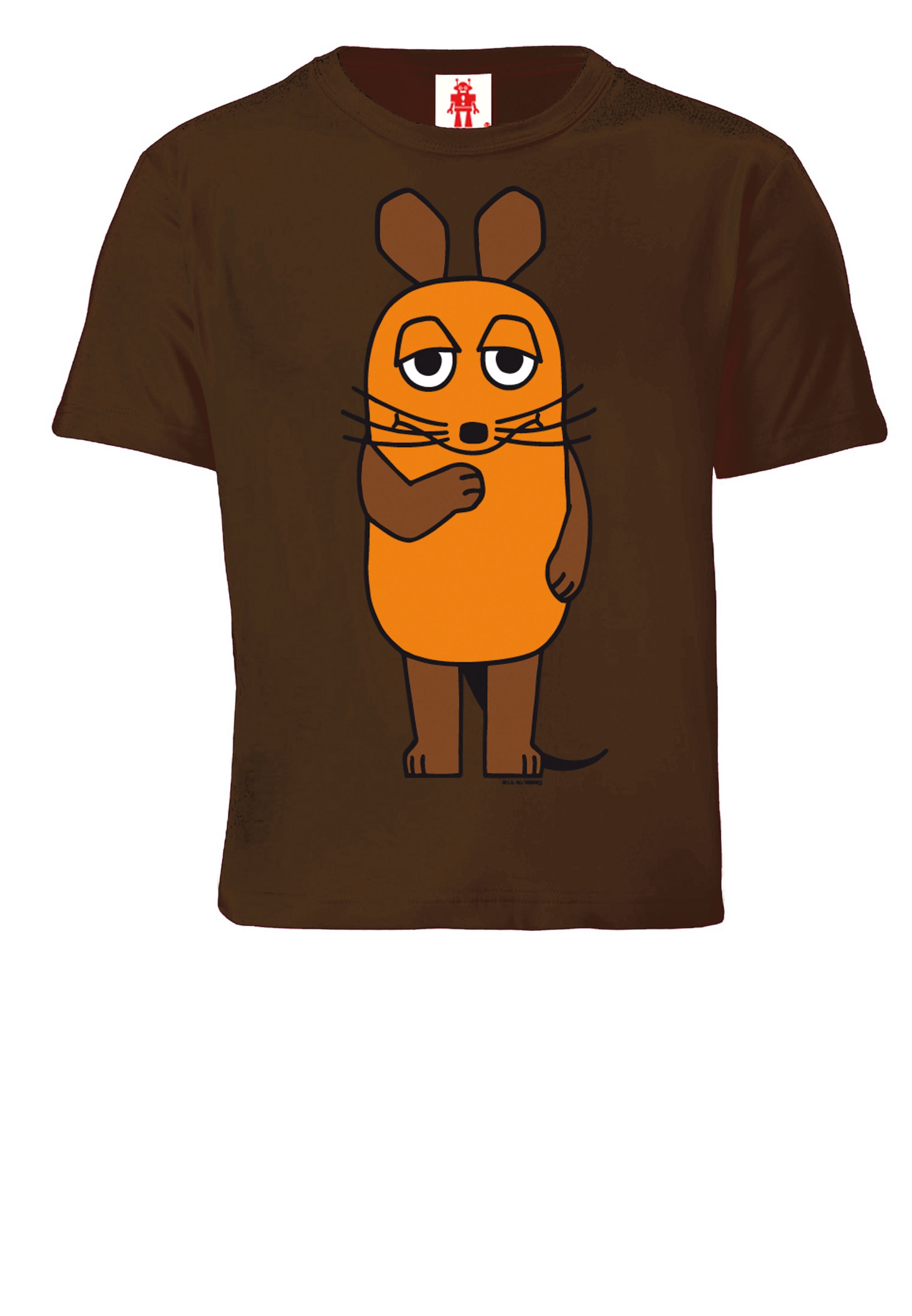 LOGOSHIRT T-Shirt »Sendung mit der Maus - Maus«, mit coolem Print