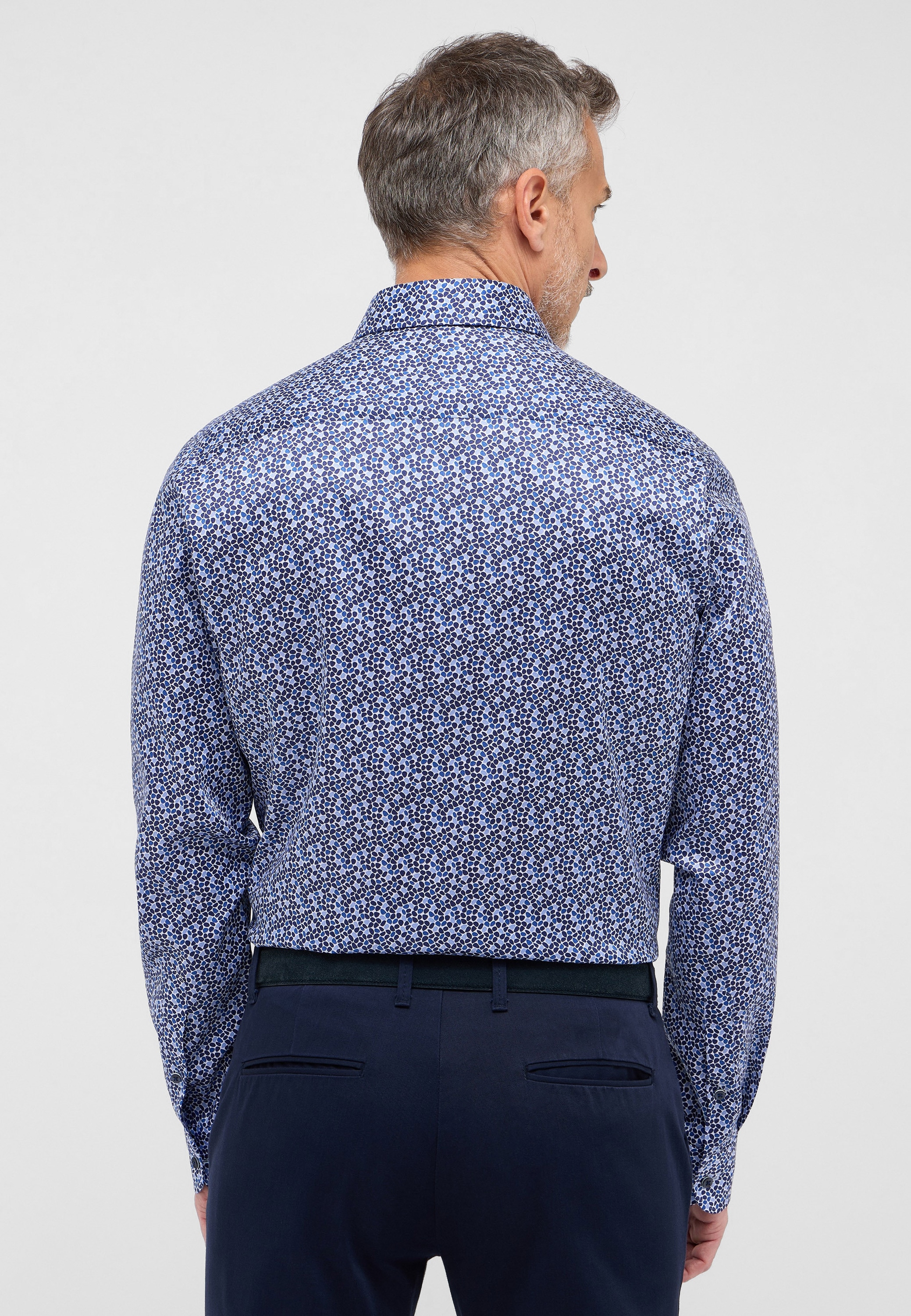 Eterna Langarmhemd »SLIM FIT«, EASY IRON (bügelleicht)