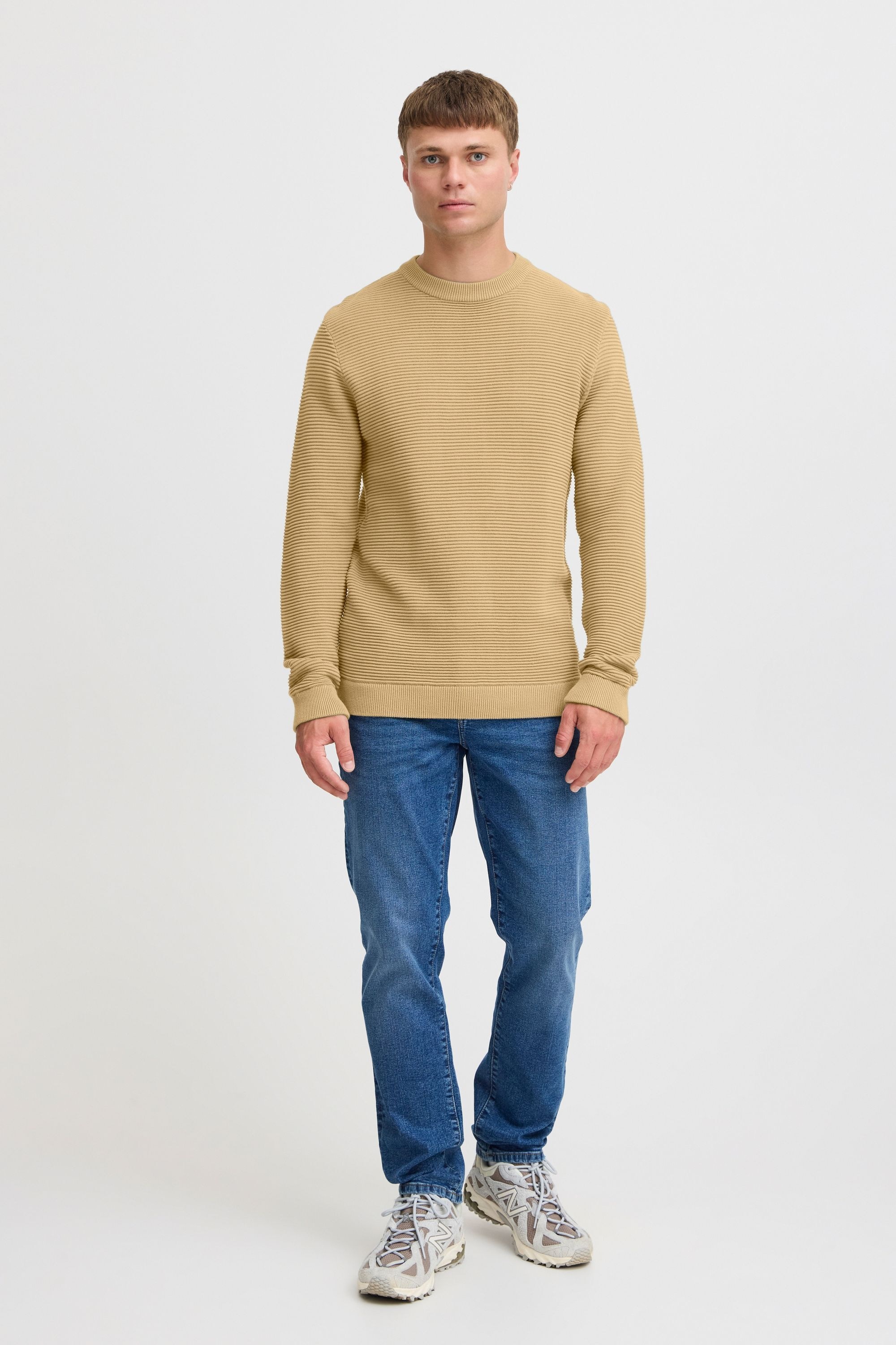!Solid Strickfleece-Pullover »Strickpullover SDValencia«