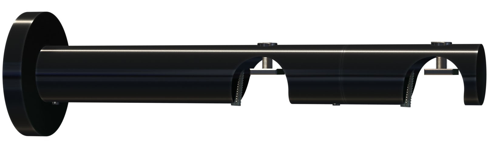indeko Kombiträger, (1 St.), Ø 20 mm für Vorhangstangen und Innenlaufsysteme