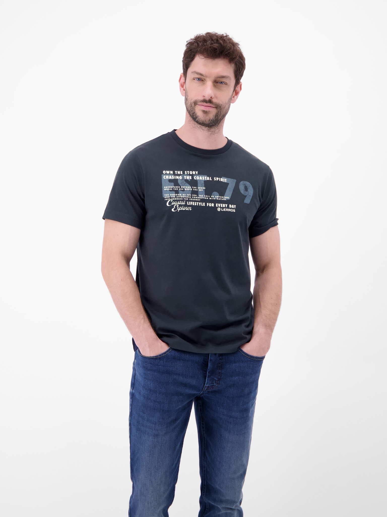 LERROS Kurzarmshirt mit Print