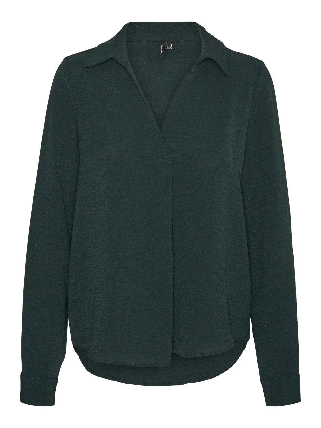 Vero Moda Blusenshirt "VMALVA L/S COLLAR TOP WVN GA"