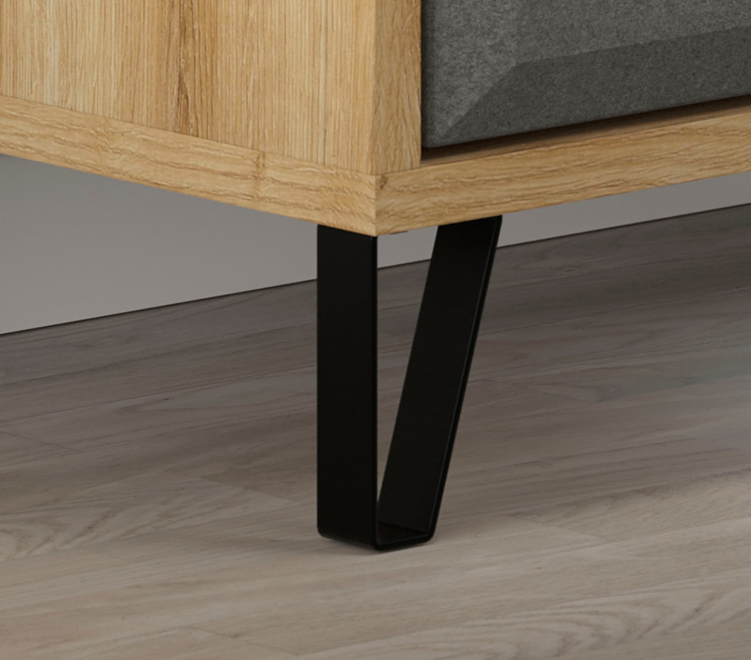 PLACES OF STYLE Sitzbank »Belva« 1 Stk. tlg. Flurbank mit einer Klappe - verstellbarer Boden - (B/T/H) 79/42/51 cm